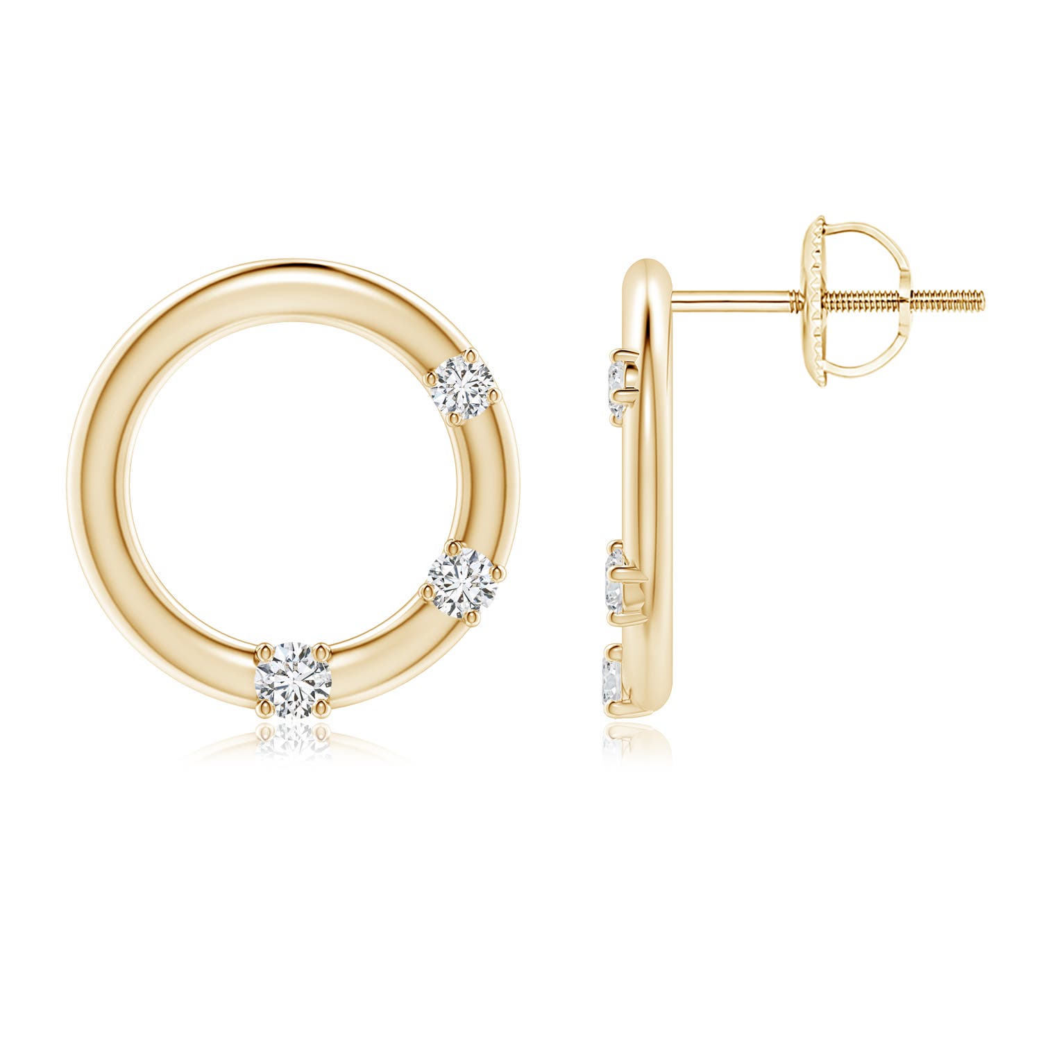 H, SI2 / 0.24 CT / 14 KT Yellow Gold