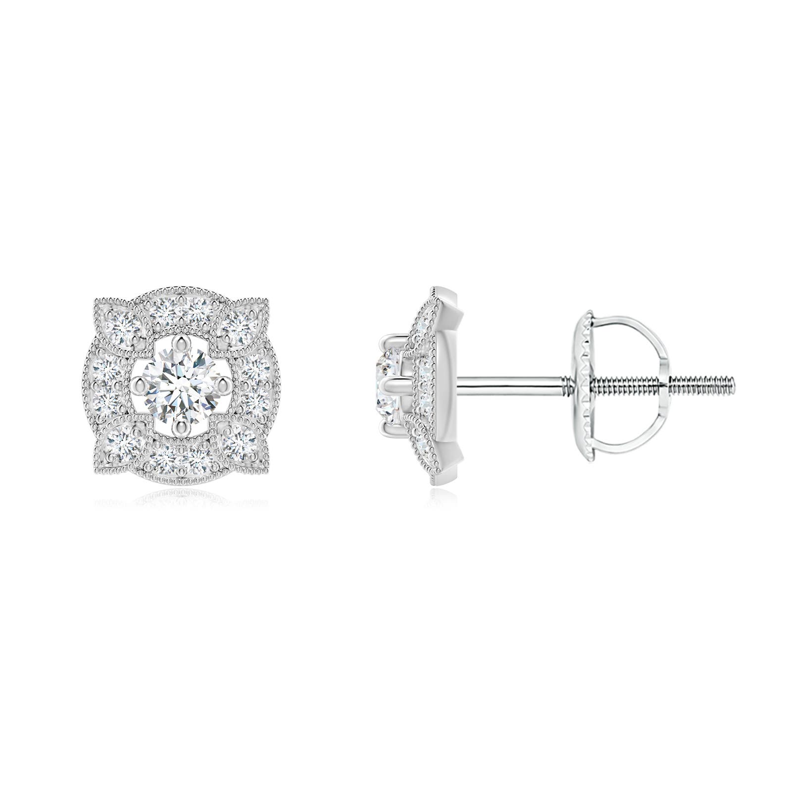 G, VS2 / 0.26 CT / 14 KT White Gold