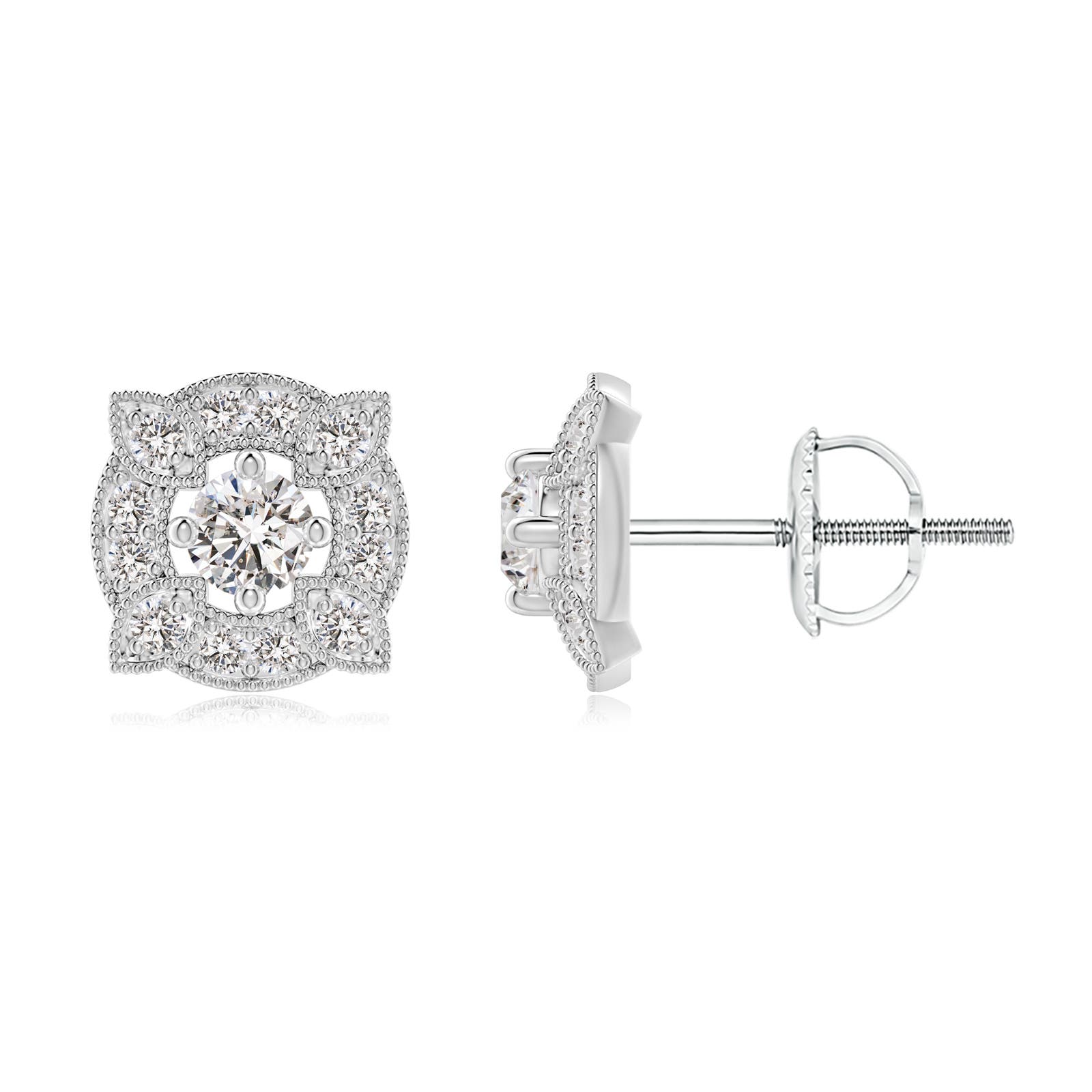 I-J, I1-I2 / 0.38 CT / 14 KT White Gold