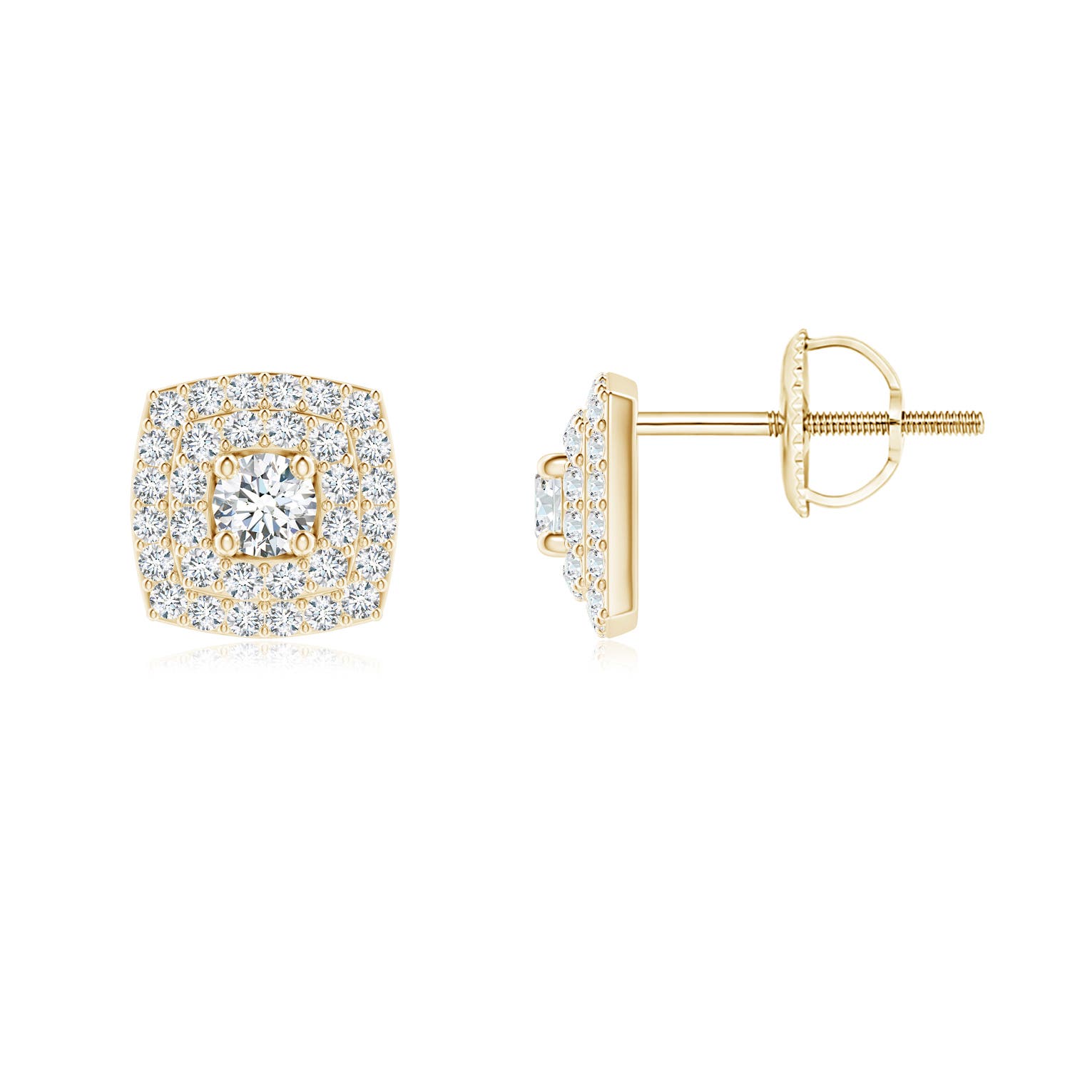 F-G, VS / 0.52 CT / 14 KT Yellow Gold