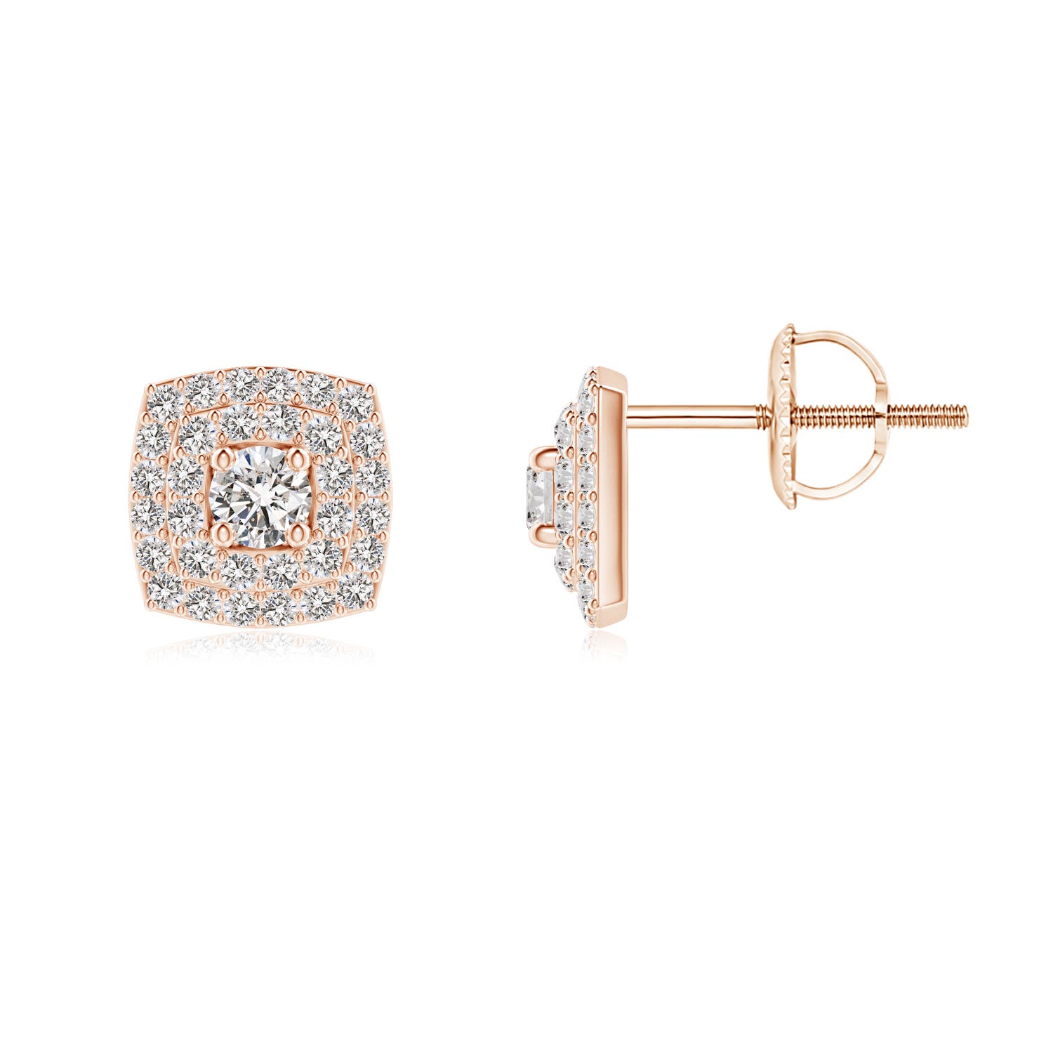 I-J, I1-I2 / 0.52 CT / 14 KT Rose Gold