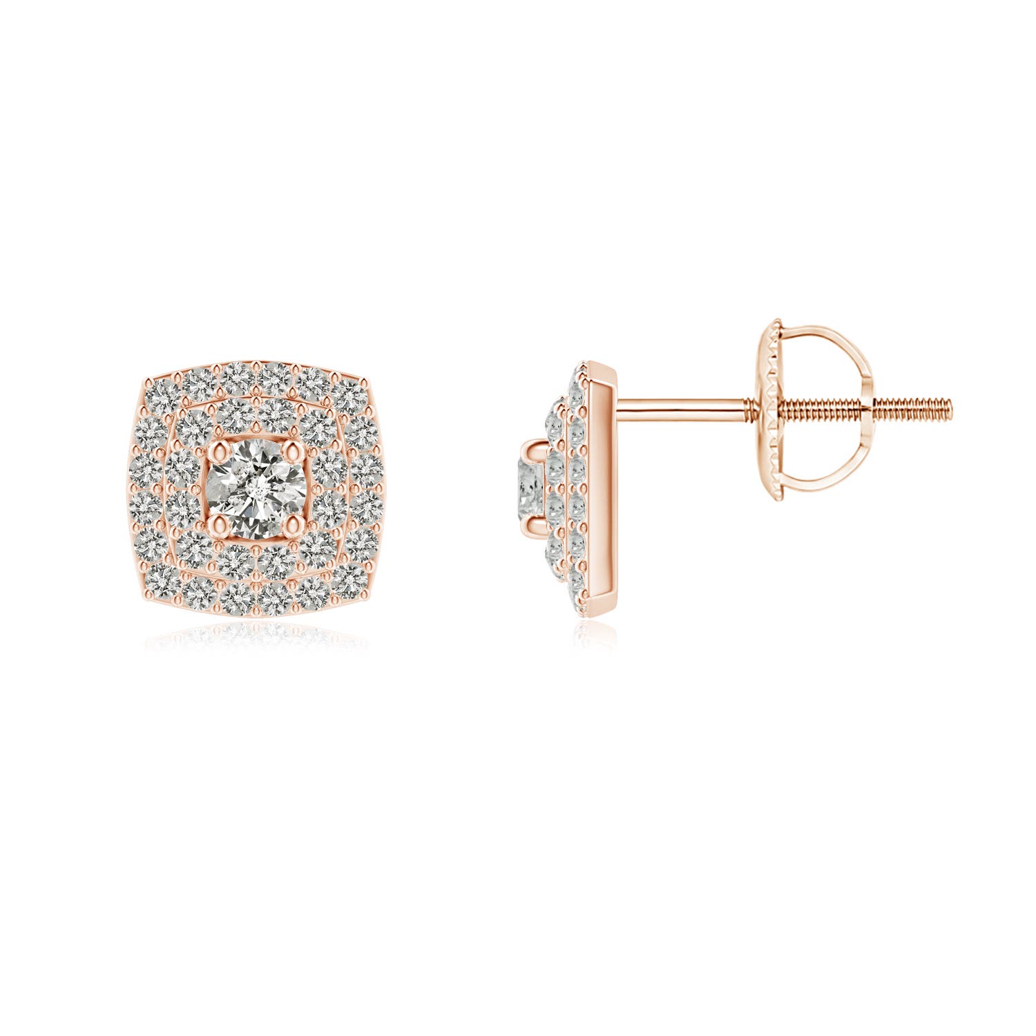 K, I3 / 0.52 CT / 14 KT Rose Gold