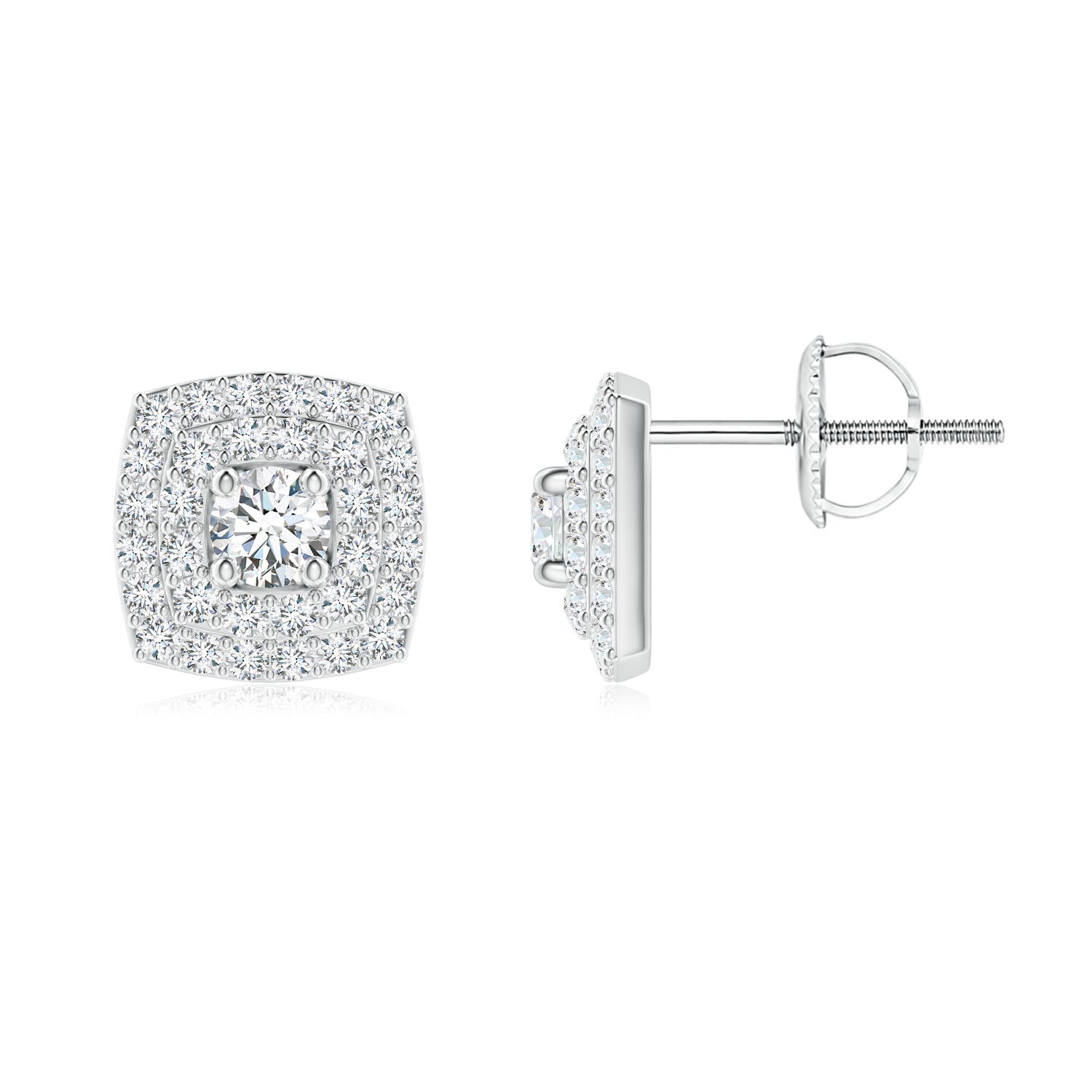 F-G, VS / 0.68 CT / 14 KT White Gold