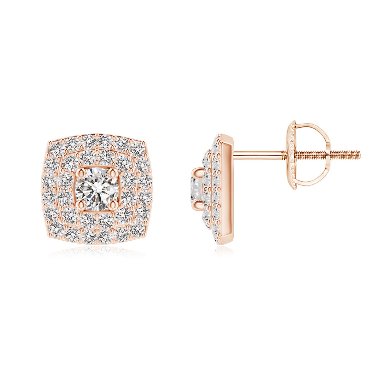 I-J, I1-I2 / 0.68 CT / 14 KT Rose Gold