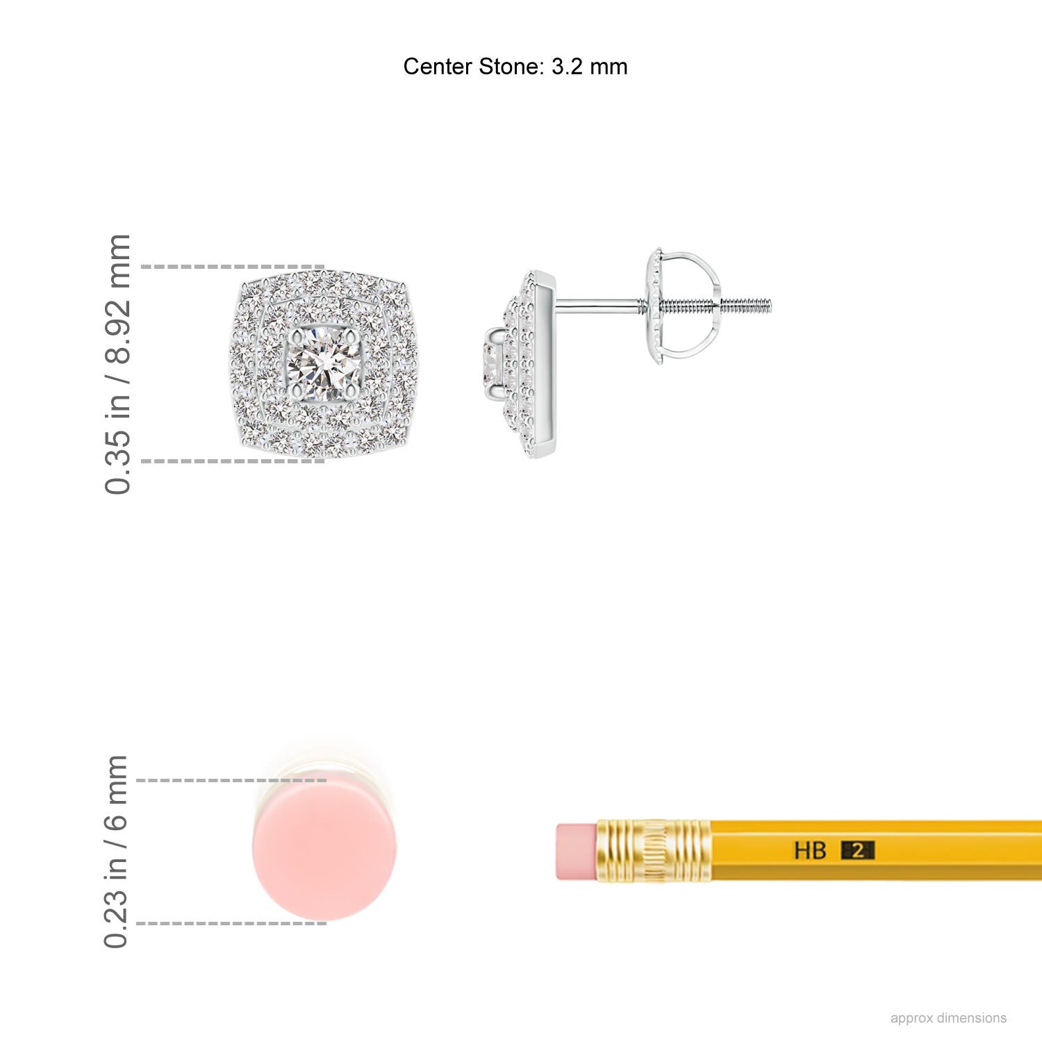 I-J, I1-I2 / 0.68 CT / 14 KT White Gold