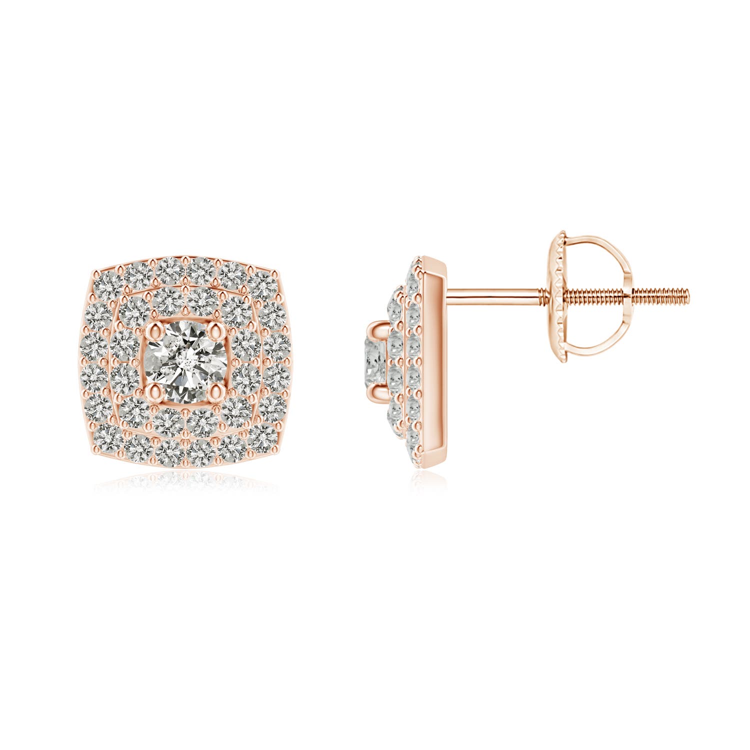 K, I3 / 0.68 CT / 14 KT Rose Gold