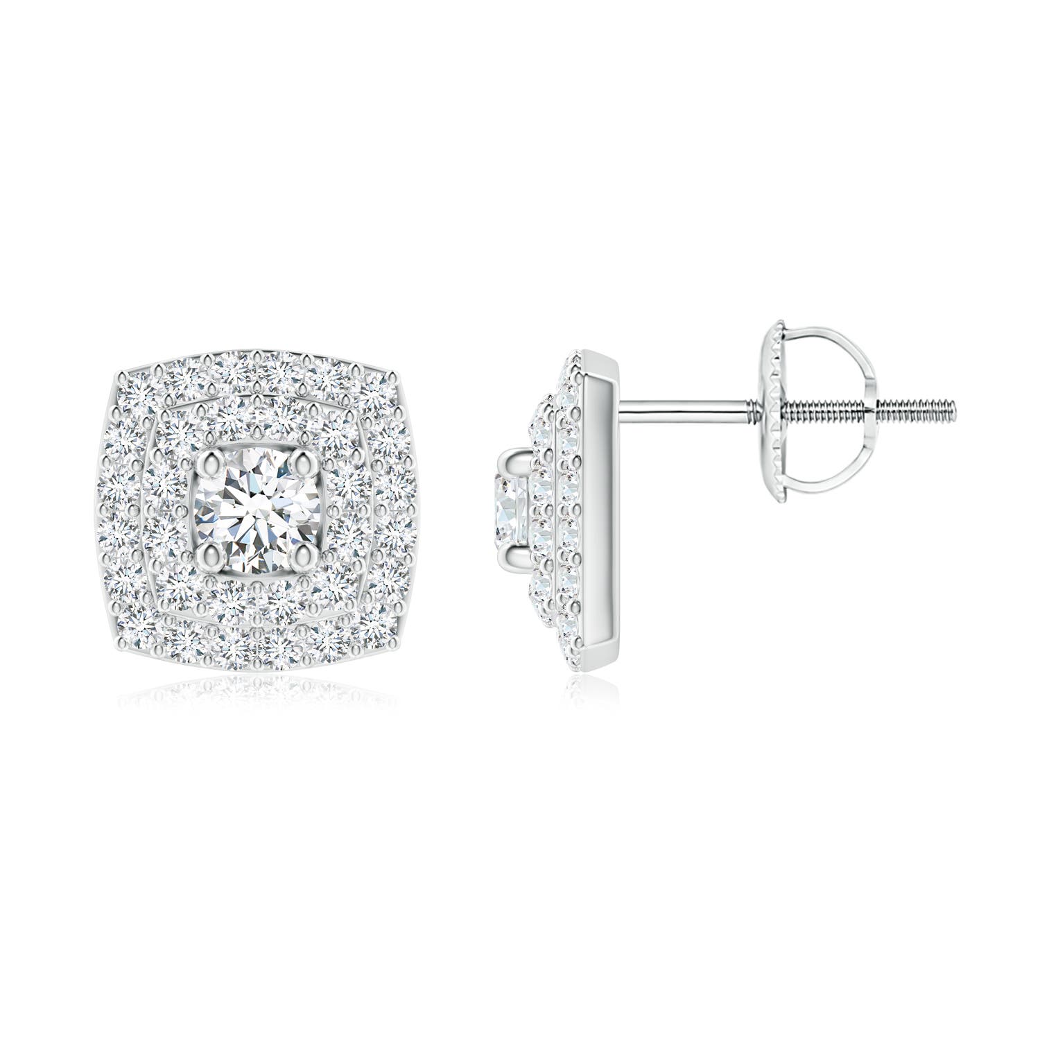 F-G, VS / 0.88 CT / 14 KT White Gold