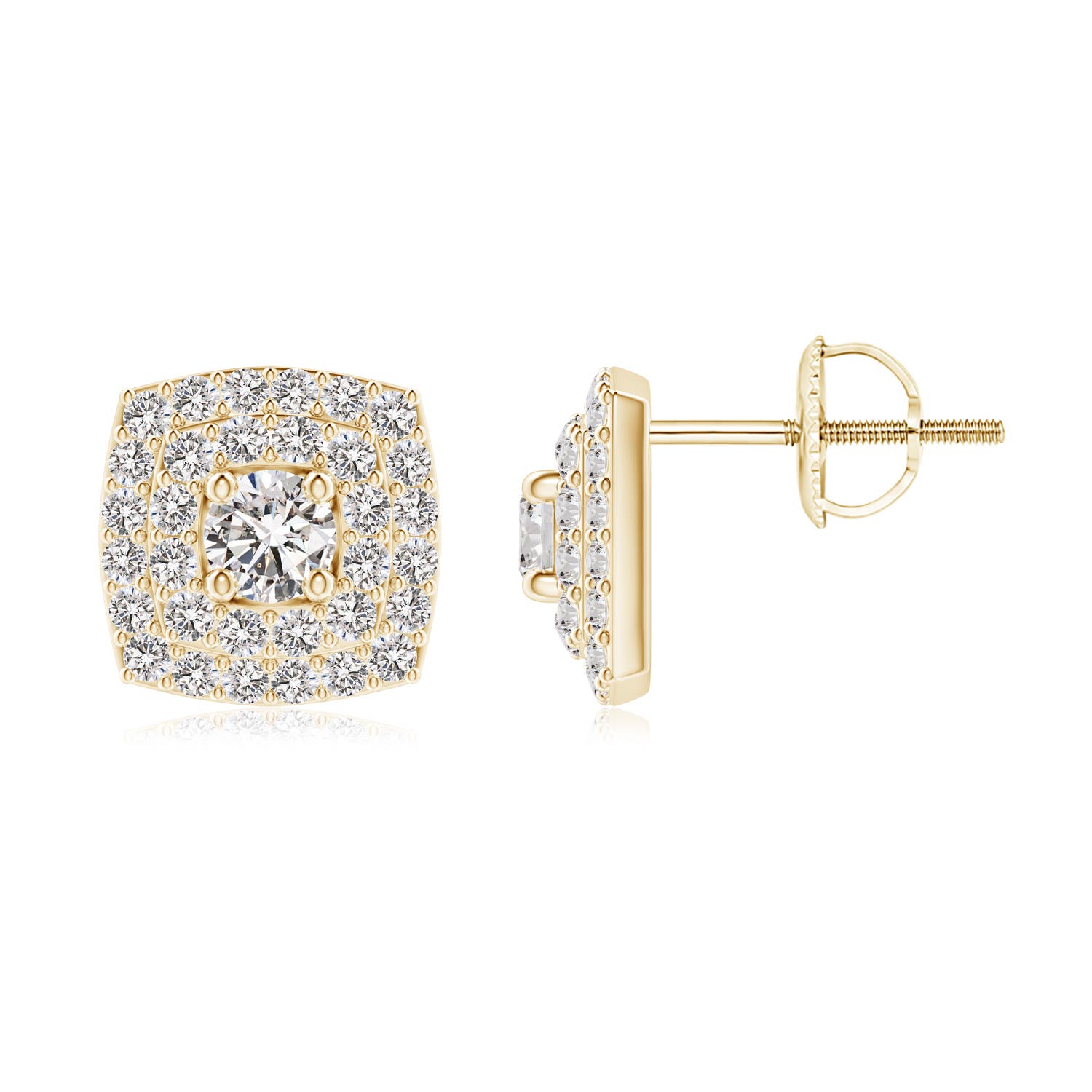 I-J, I1-I2 / 0.88 CT / 14 KT Yellow Gold