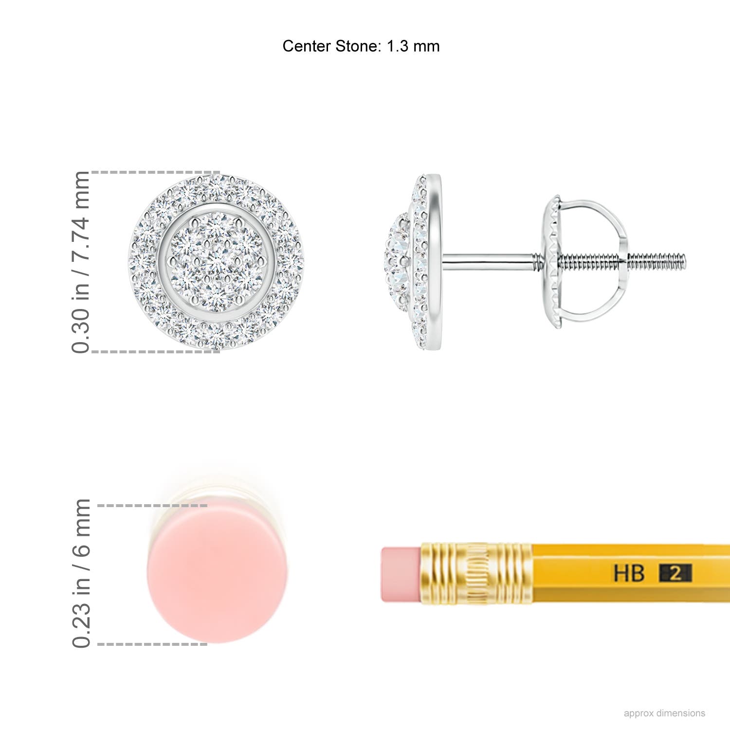 G, VS2 / 0.33 CT / 14 KT White Gold