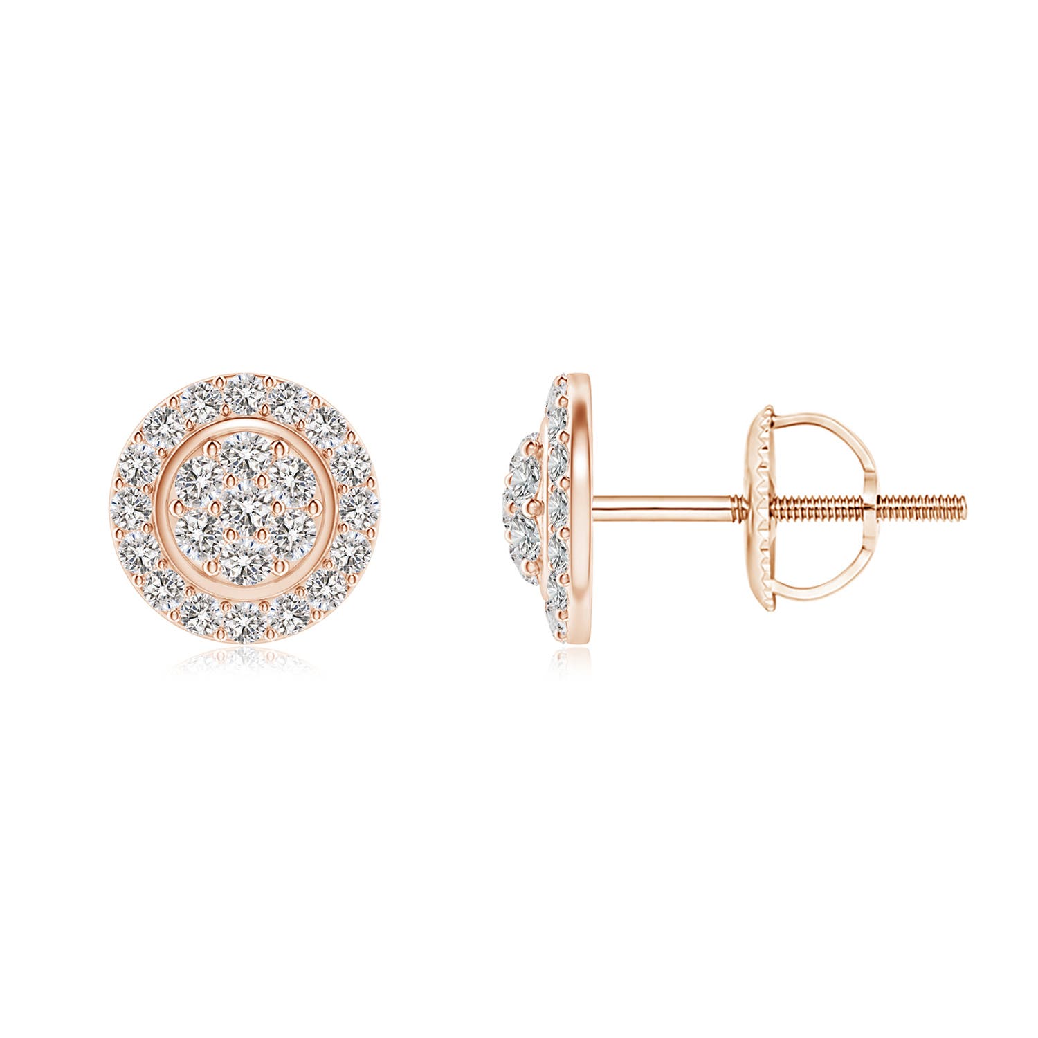 I-J, I1-I2 / 0.33 CT / 14 KT Rose Gold