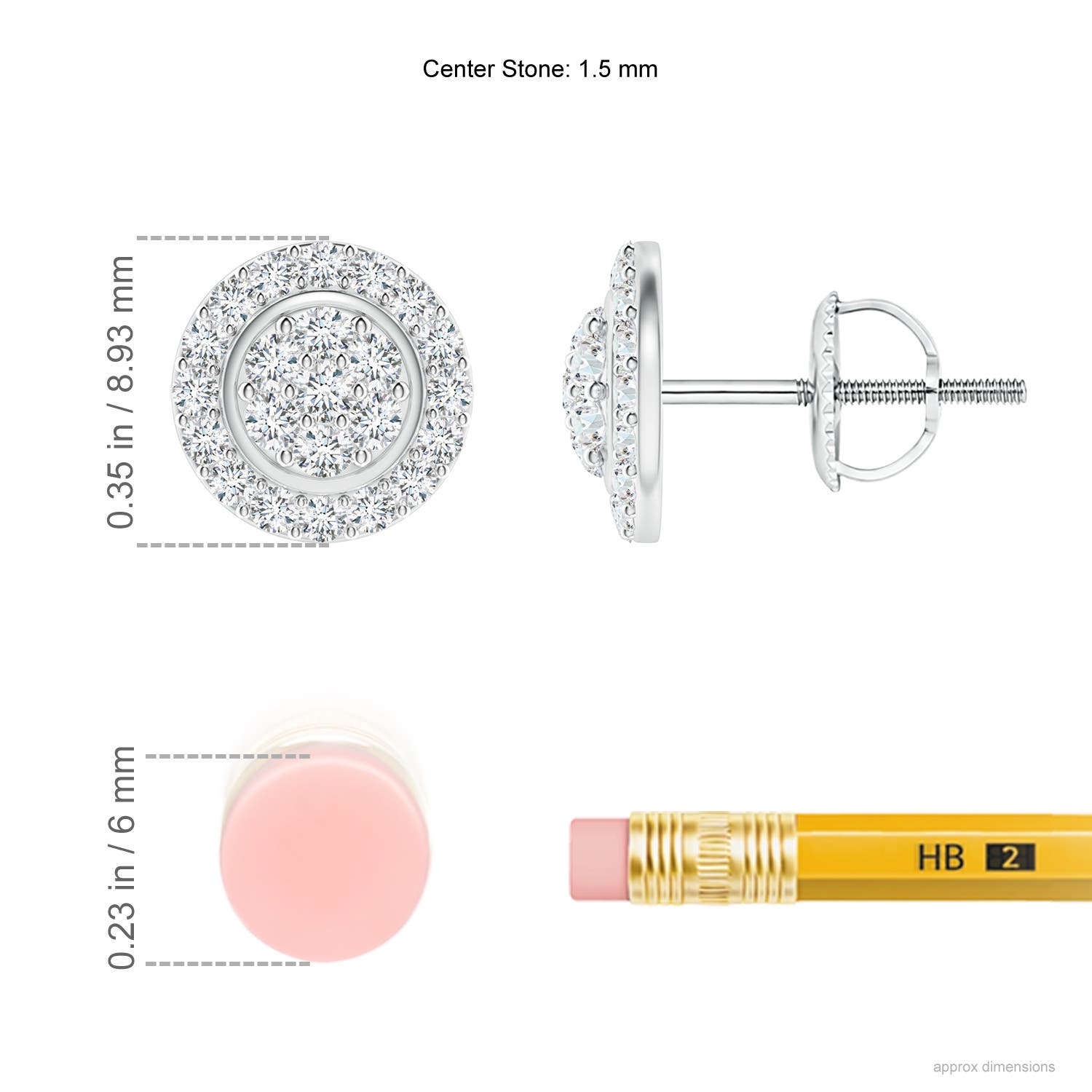 G, VS2 / 0.52 CT / 14 KT White Gold