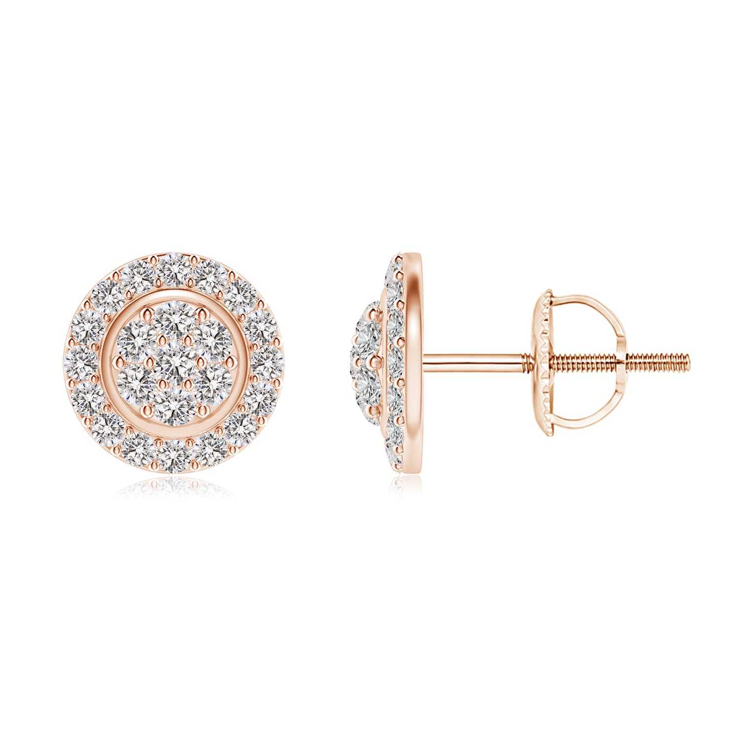 I-J, I1-I2 / 0.52 CT / 14 KT Rose Gold