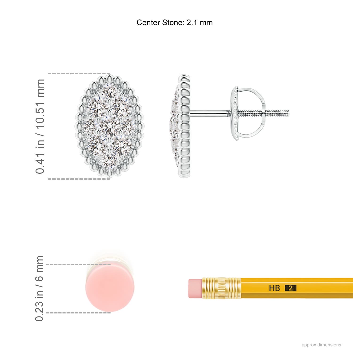 I-J, I1-I2 / 0.5 CT / 14 KT White Gold