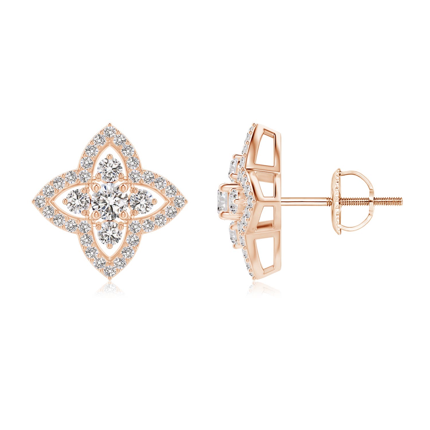 I-J, I1-I2 / 0.68 CT / 14 KT Rose Gold