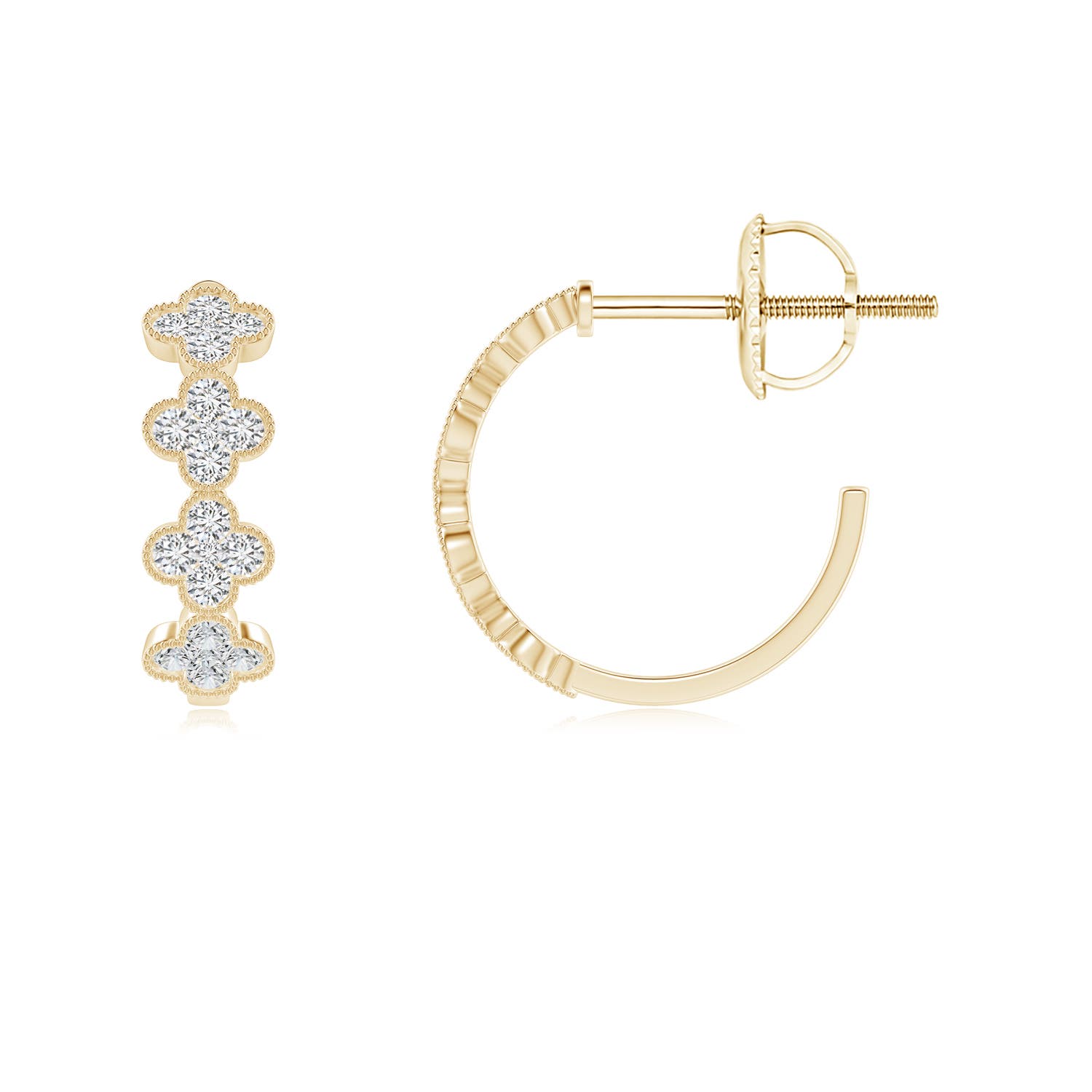 H, SI2 / 0.24 CT / 14 KT Yellow Gold