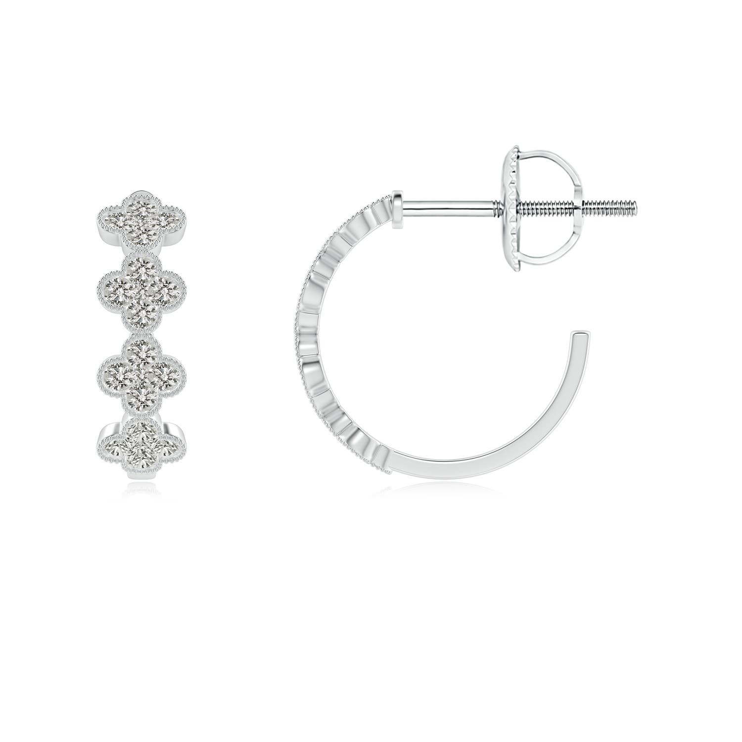 K, I3 / 0.24 CT / 14 KT White Gold