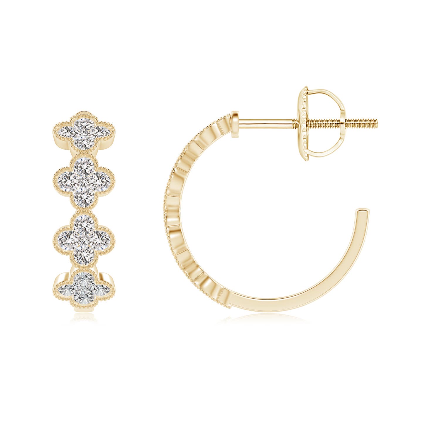 I-J, I1-I2 / 0.38 CT / 14 KT Yellow Gold