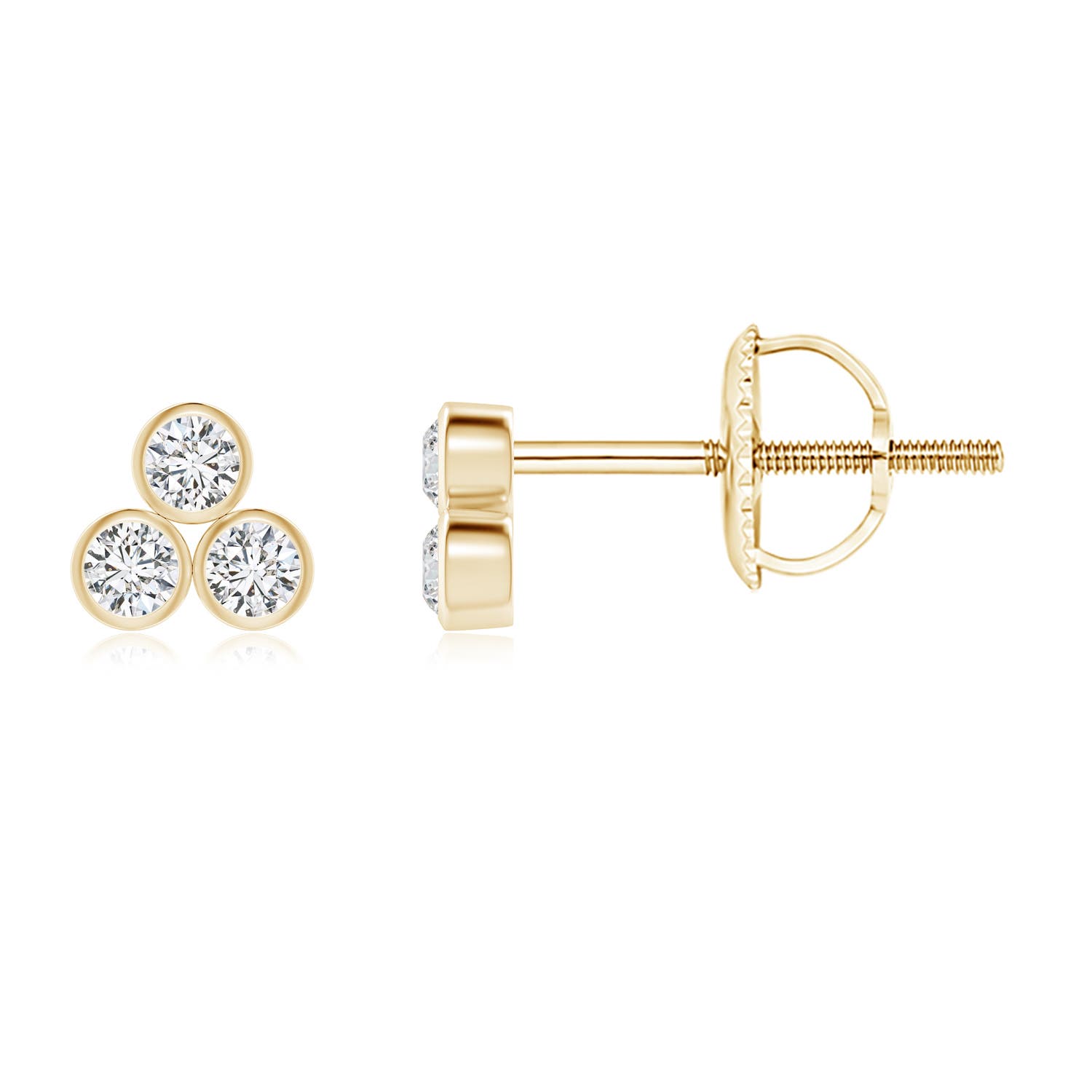 H, SI2 / 0.13 CT / 14 KT Yellow Gold