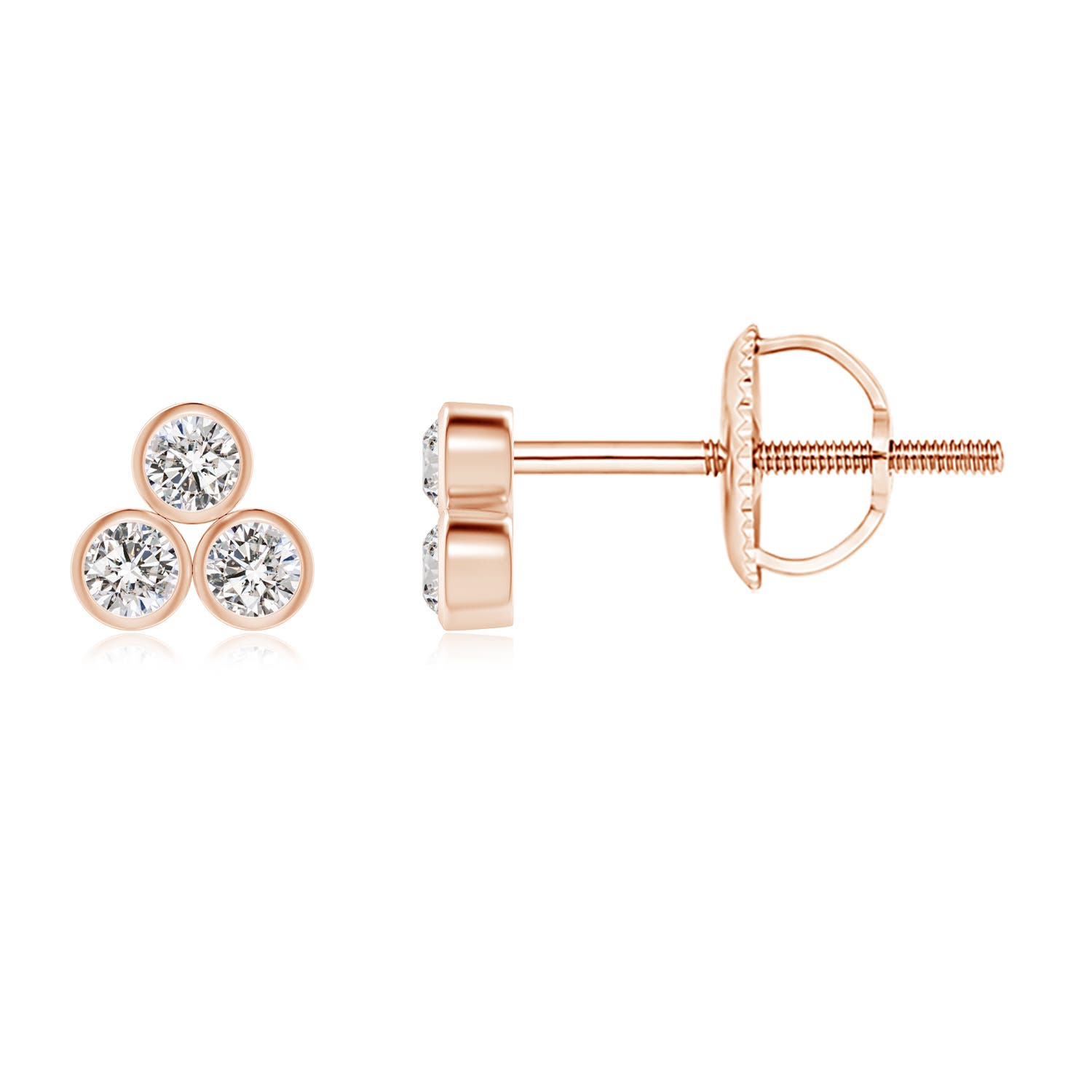 I-J, I1-I2 / 0.13 CT / 14 KT Rose Gold