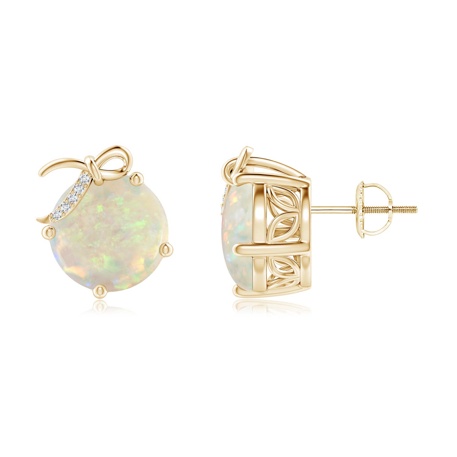 AAA - Opal / 3.83 CT / 14 KT Yellow Gold