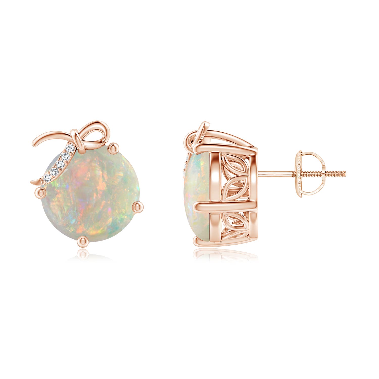 AAAA - Opal / 3.83 CT / 14 KT Rose Gold