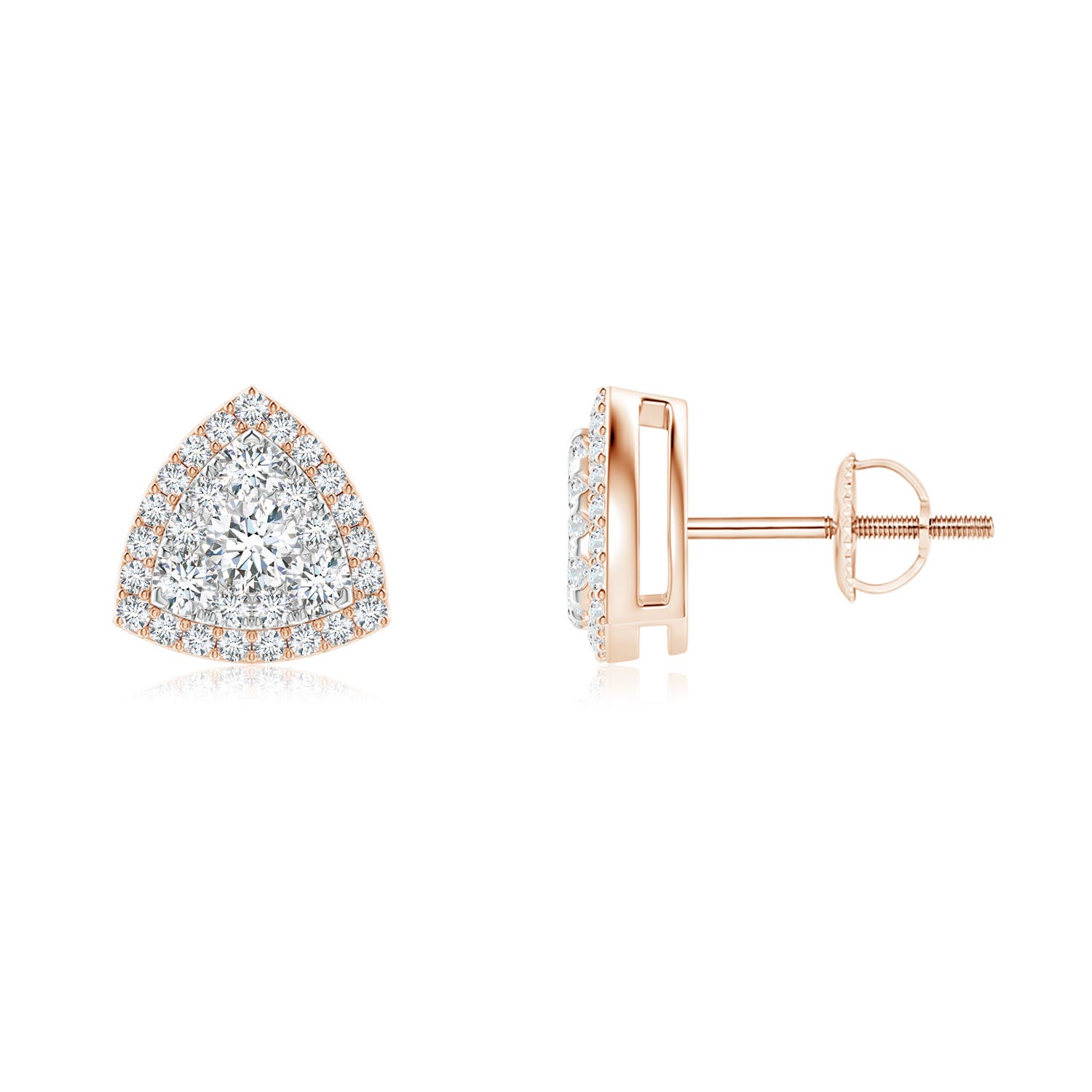 G, VS2 / 0.49 CT / 14 KT Rose Gold