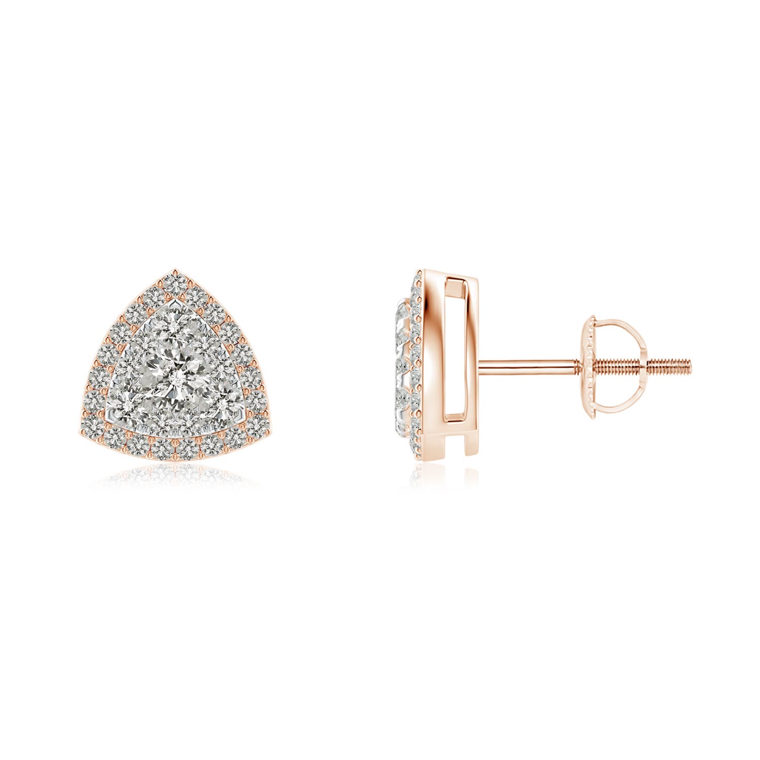 K, I3 / 0.49 CT / 14 KT Rose Gold