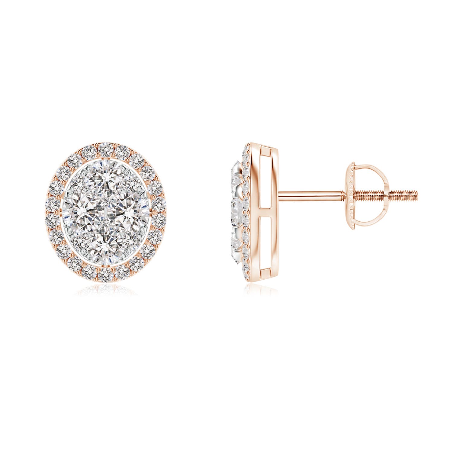 I-J, I1-I2 / 1.03 CT / 14 KT Rose Gold