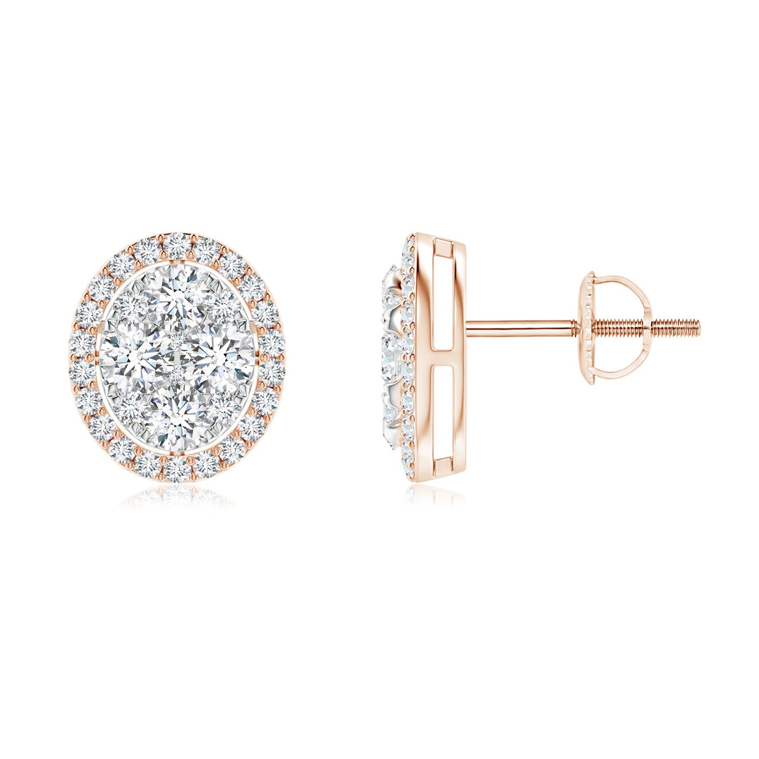 G, VS2 / 1.34 CT / 14 KT Rose Gold