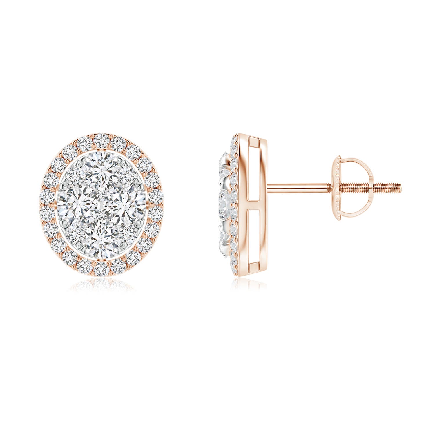 H, SI2 / 1.34 CT / 14 KT Rose Gold