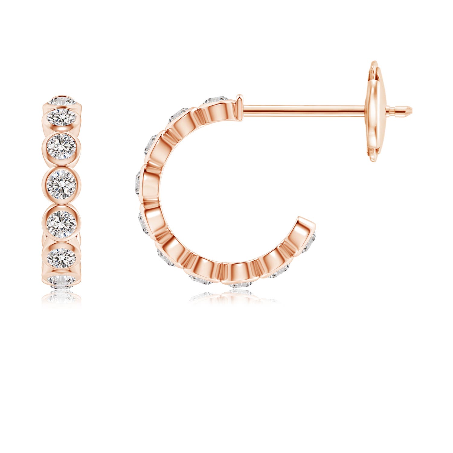 I-J, I1-I2 / 0.5 CT / 14 KT Rose Gold