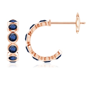 Round AA Blue Sapphire