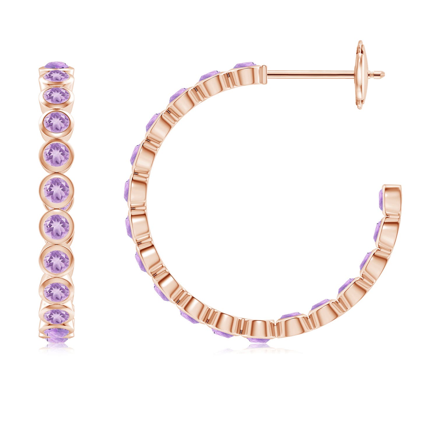 A - Amethyst / 1.08 CT / 14 KT Rose Gold