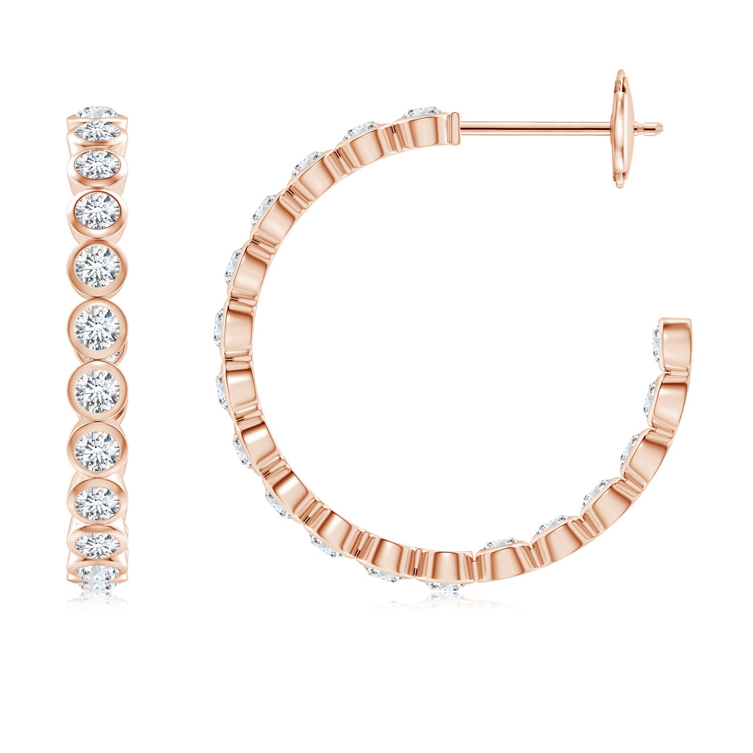 G, VS2 / 1.26 CT / 14 KT Rose Gold