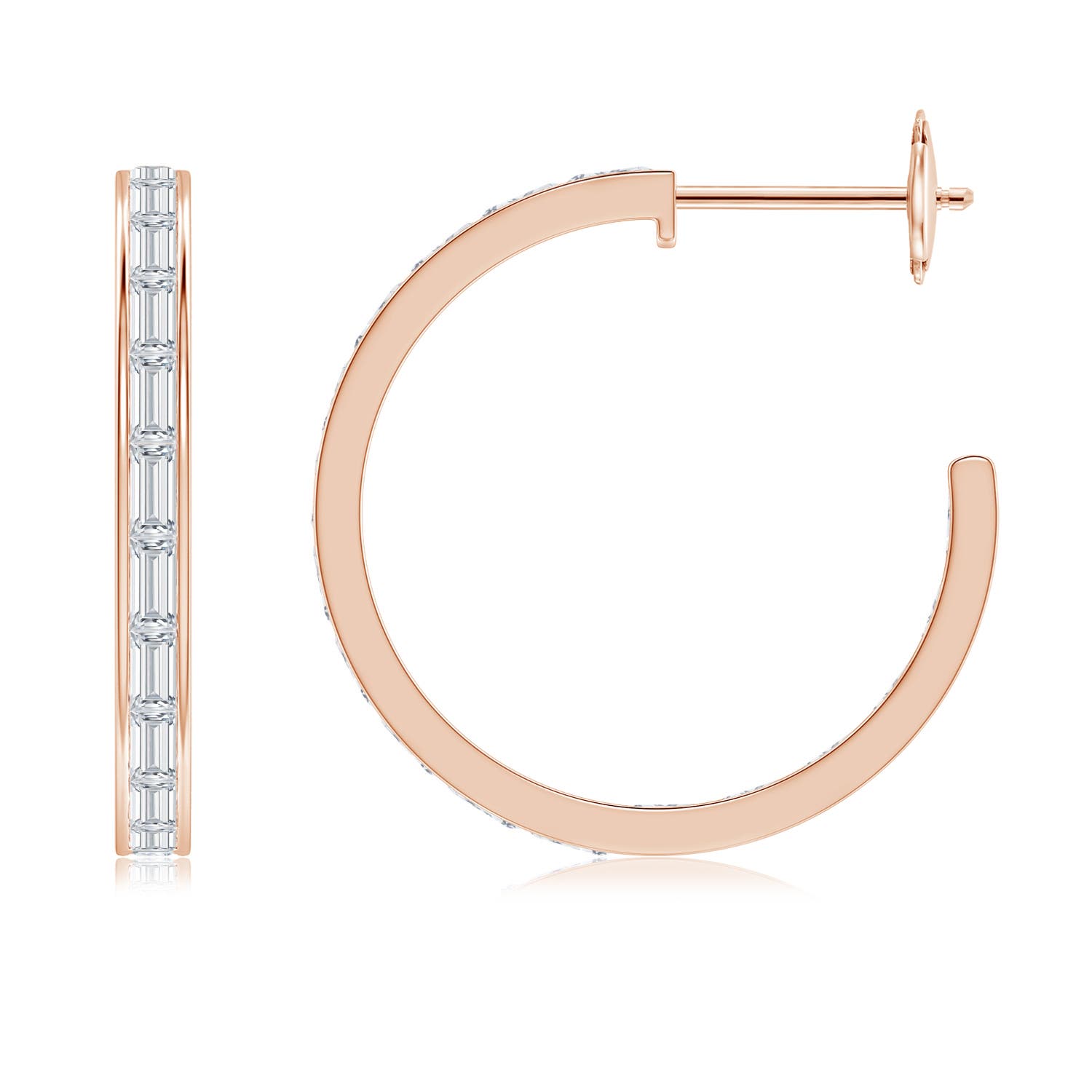 F-G, VS / 2.38 CT / 14 KT Rose Gold