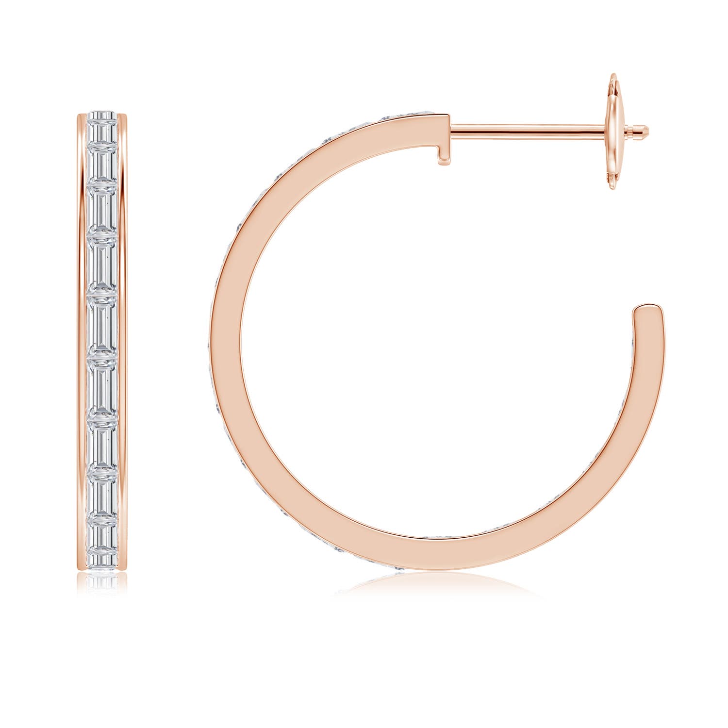 H, SI2 / 2.38 CT / 14 KT Rose Gold