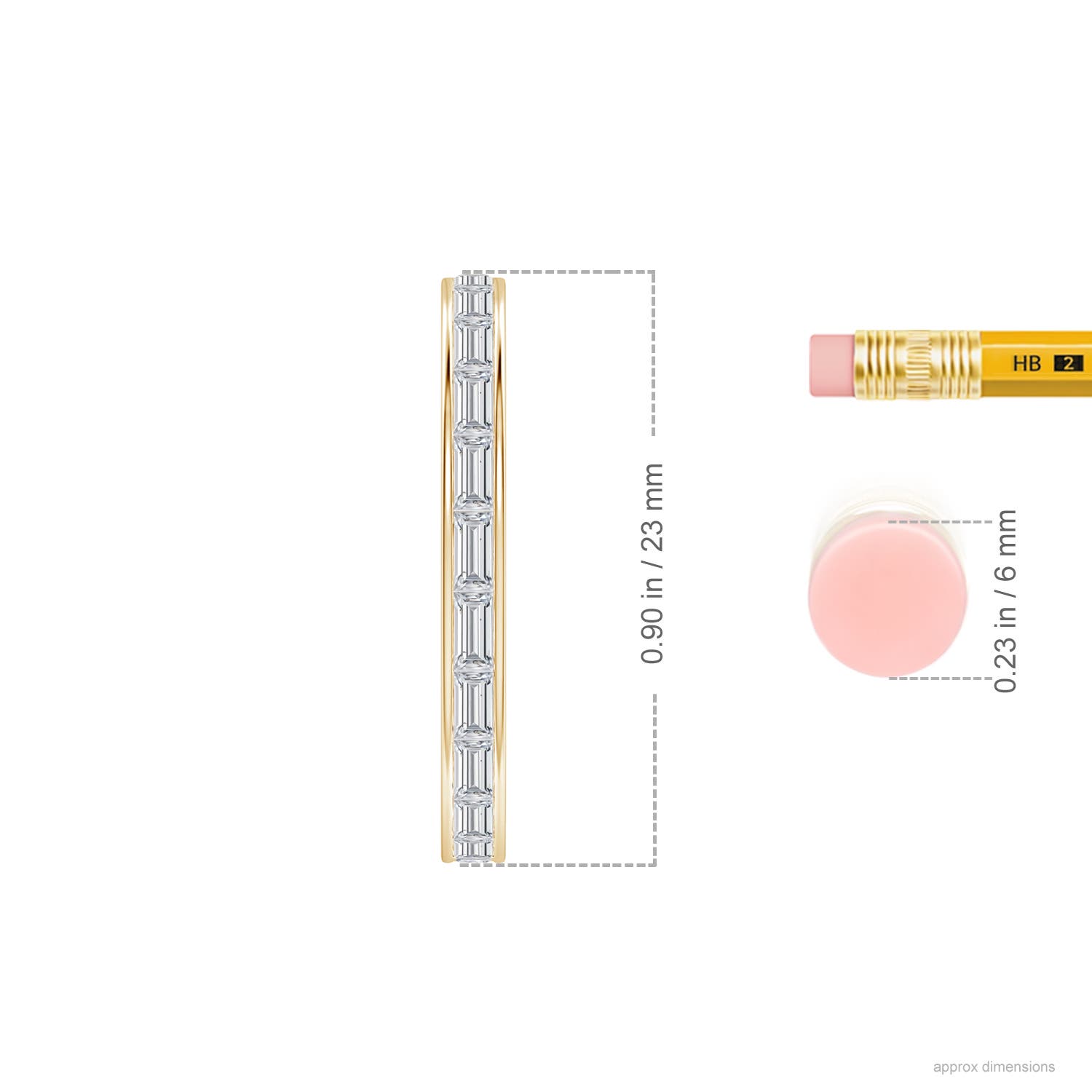 H, SI2 / 2.38 CT / 14 KT Yellow Gold