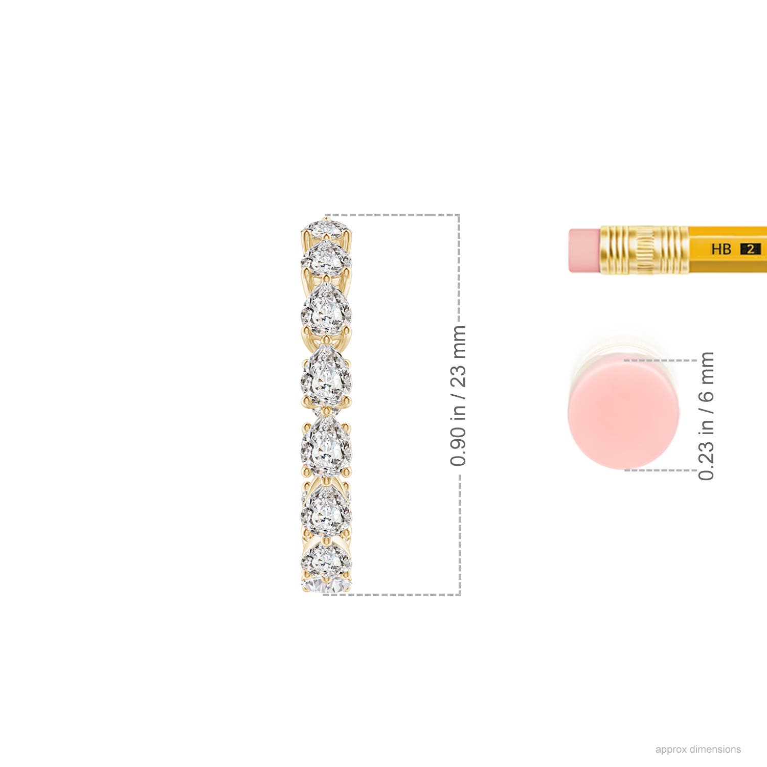 I-J, I1-I2 / 3.6 CT / 14 KT Yellow Gold