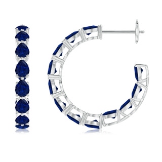 Pear AA Blue Sapphire