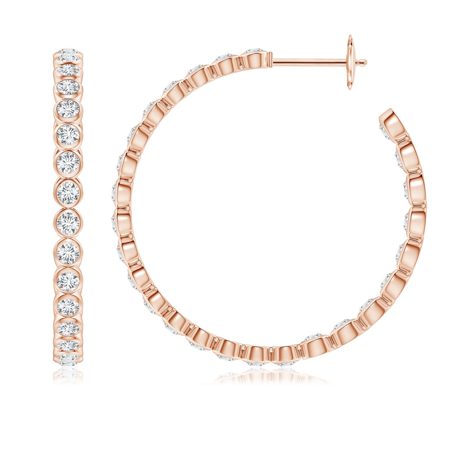 G, VS2 / 2.18 CT / 14 KT Rose Gold