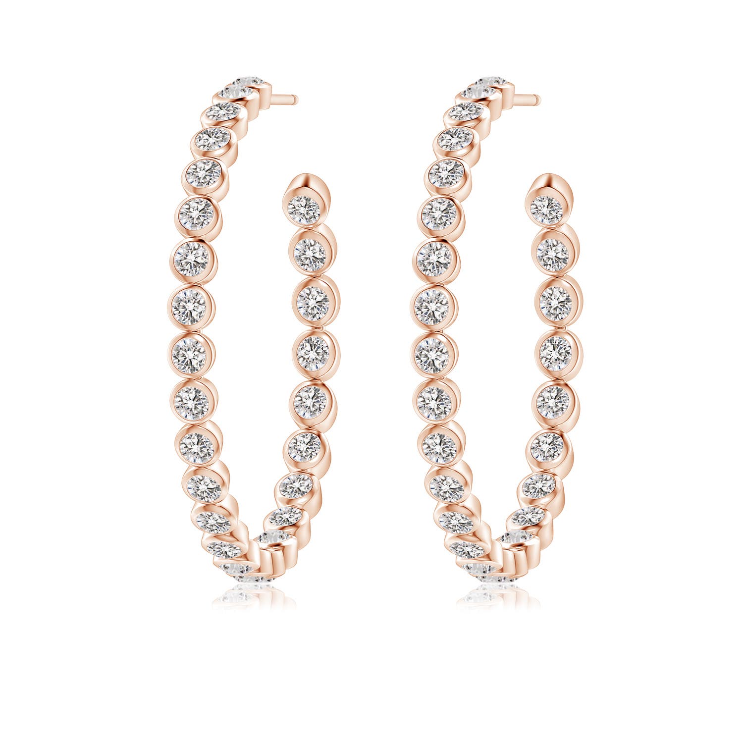 I-J, I1-I2 / 2.18 CT / 14 KT Rose Gold