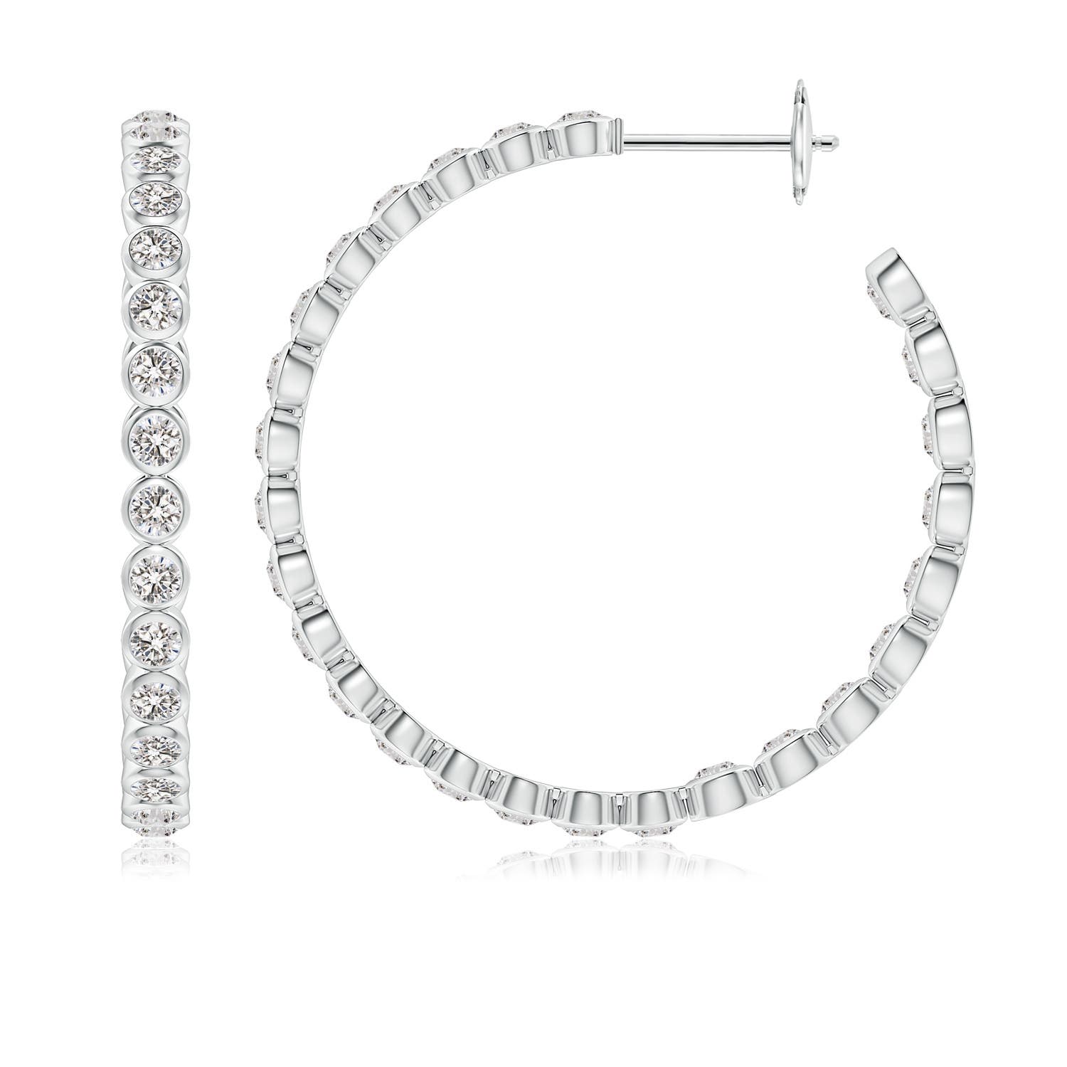 I-J, I1-I2 / 2.18 CT / 14 KT White Gold