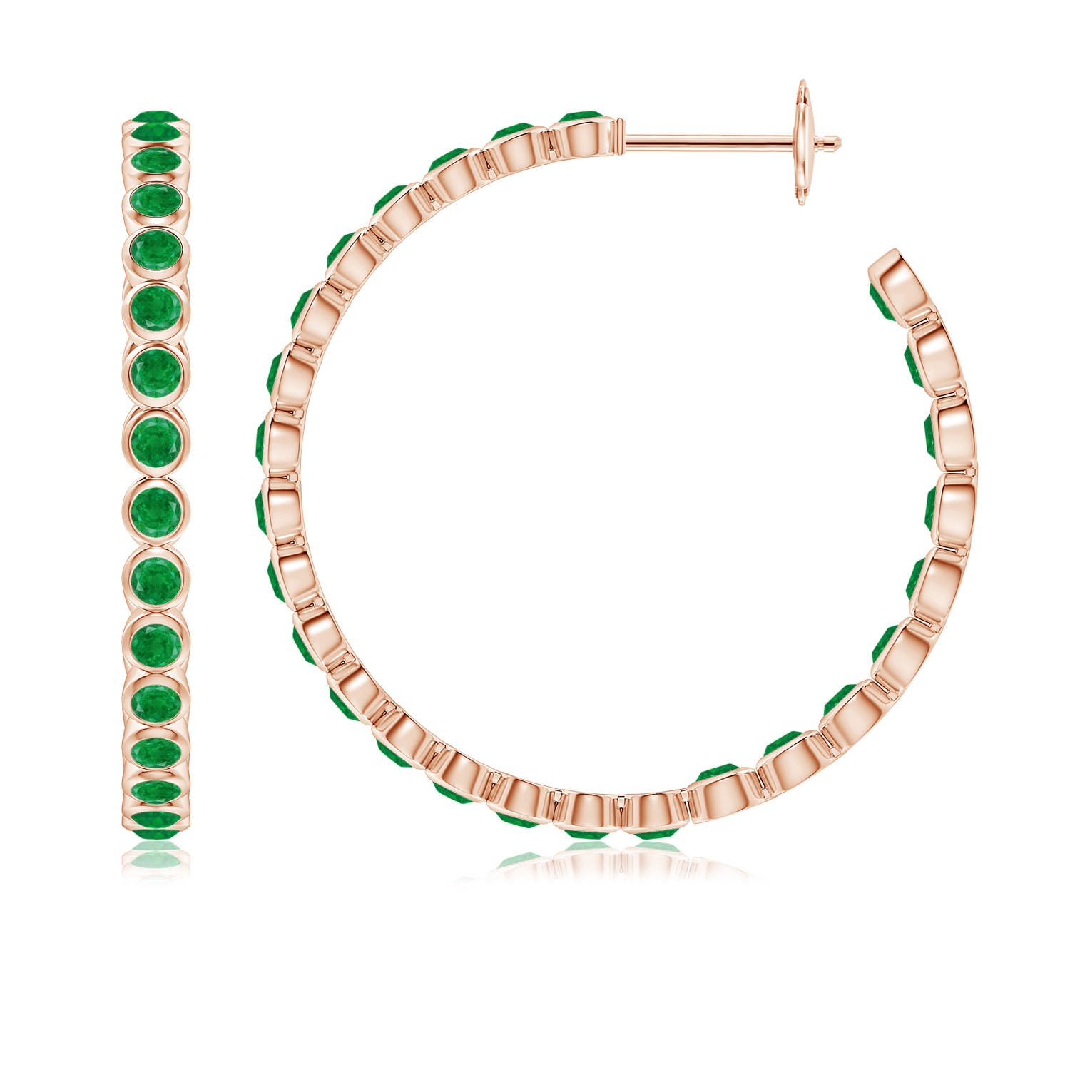 AA - Emerald / 2.29 CT / 14 KT Rose Gold