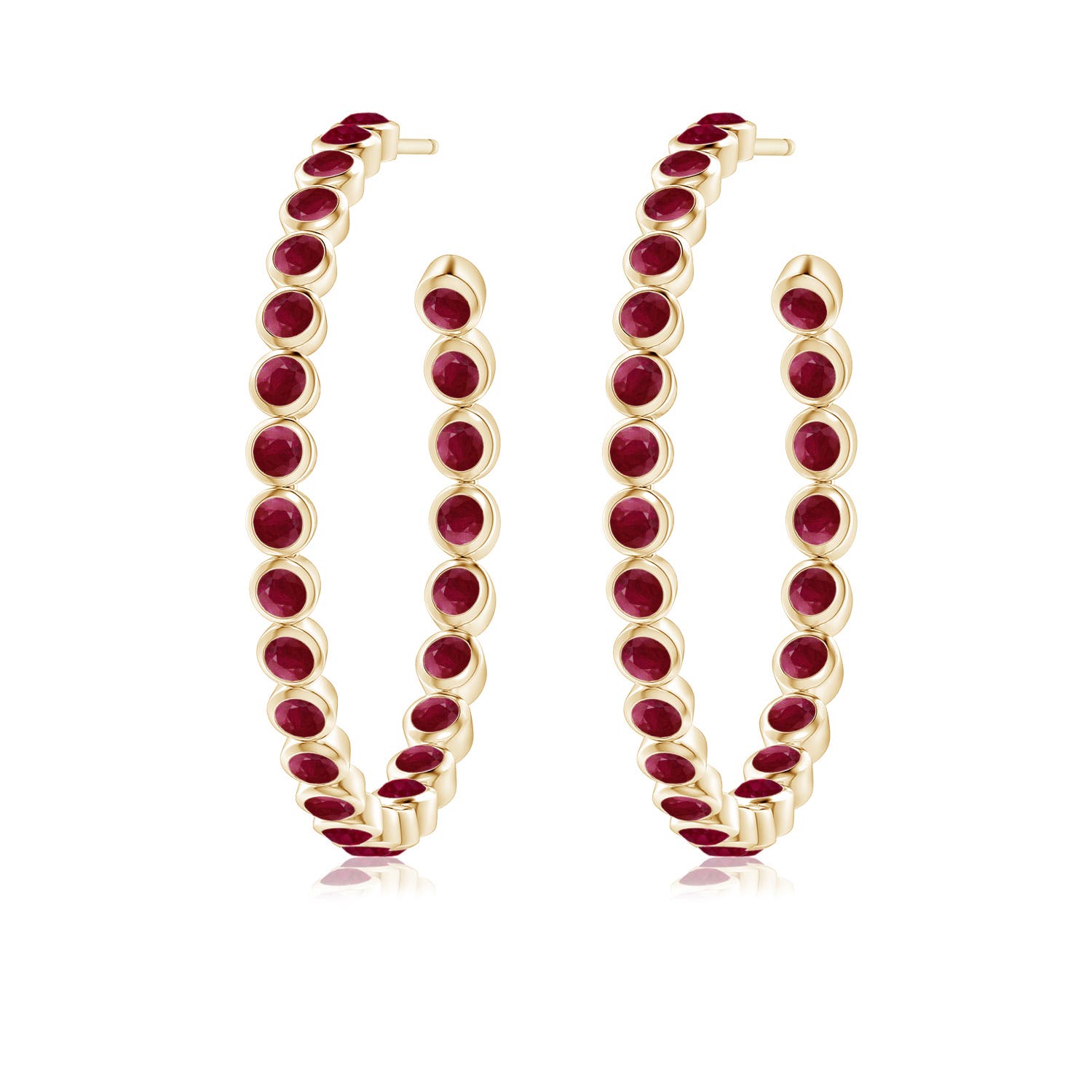 A - Ruby / 3.12 CT / 14 KT Yellow Gold