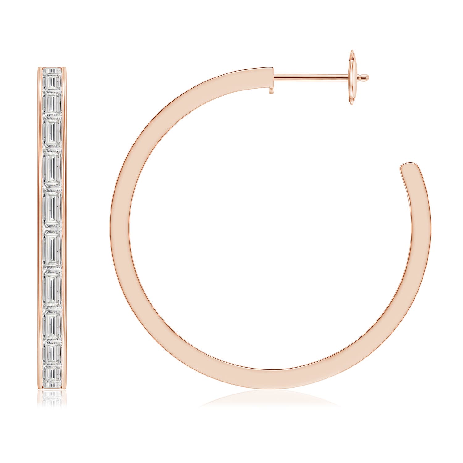 I-J, I1-I2 / 3.96 CT / 14 KT Rose Gold