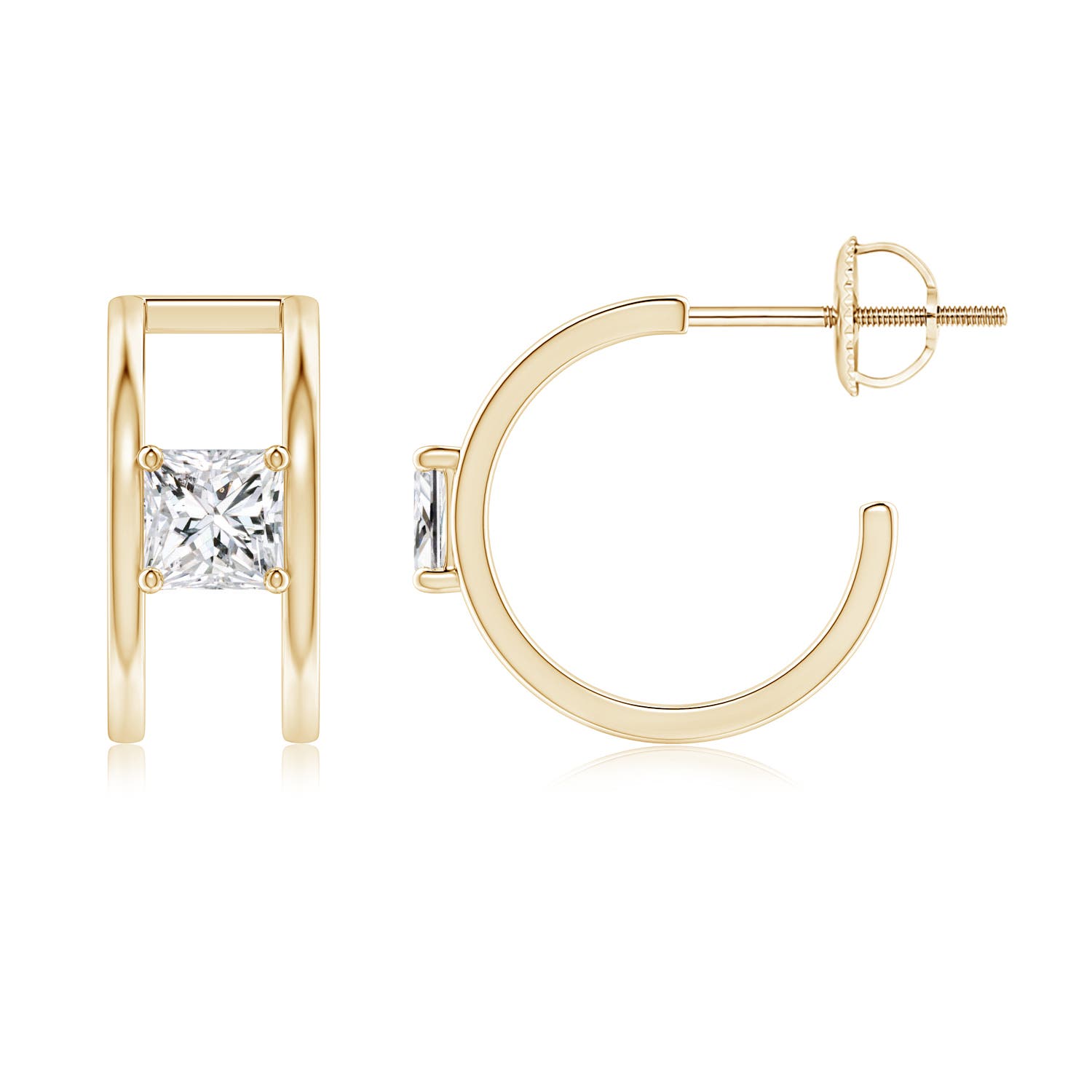 H, SI2 / 0.72 CT / 14 KT Yellow Gold