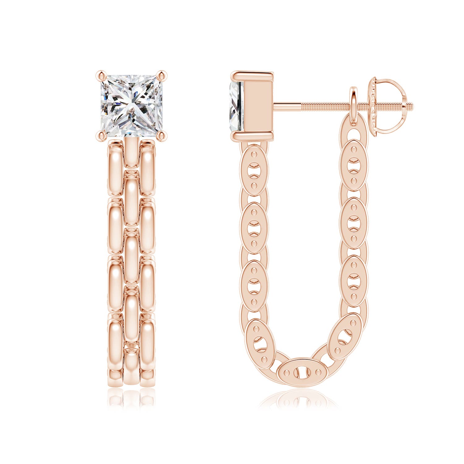 I-J, I1-I2 / 1.04 CT / 14 KT Rose Gold