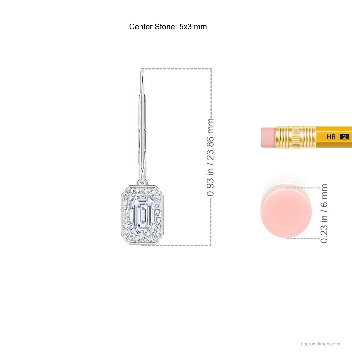 G, VS2 / 0.76 CT / 14 KT White Gold