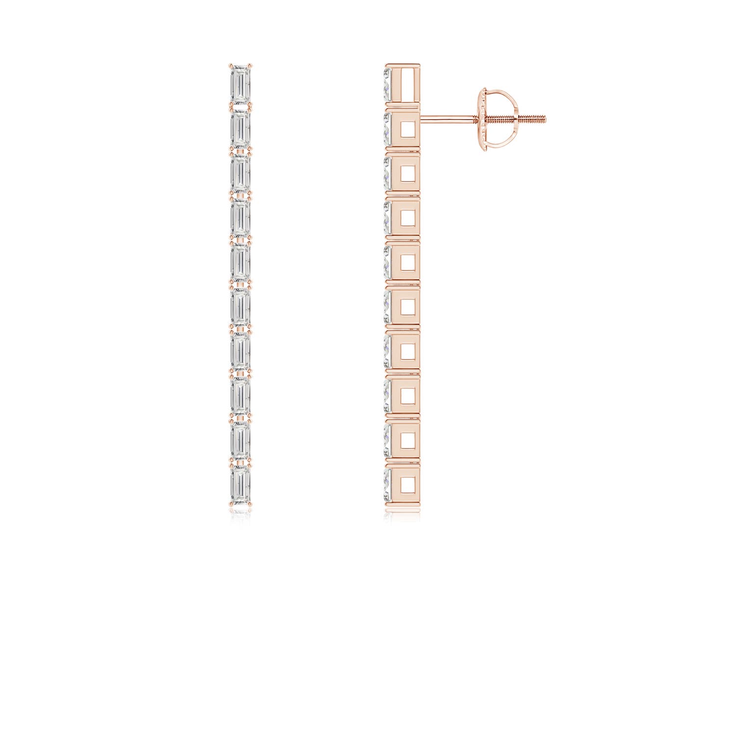 I-J, I1-I2 / 1.4 CT / 14 KT Rose Gold