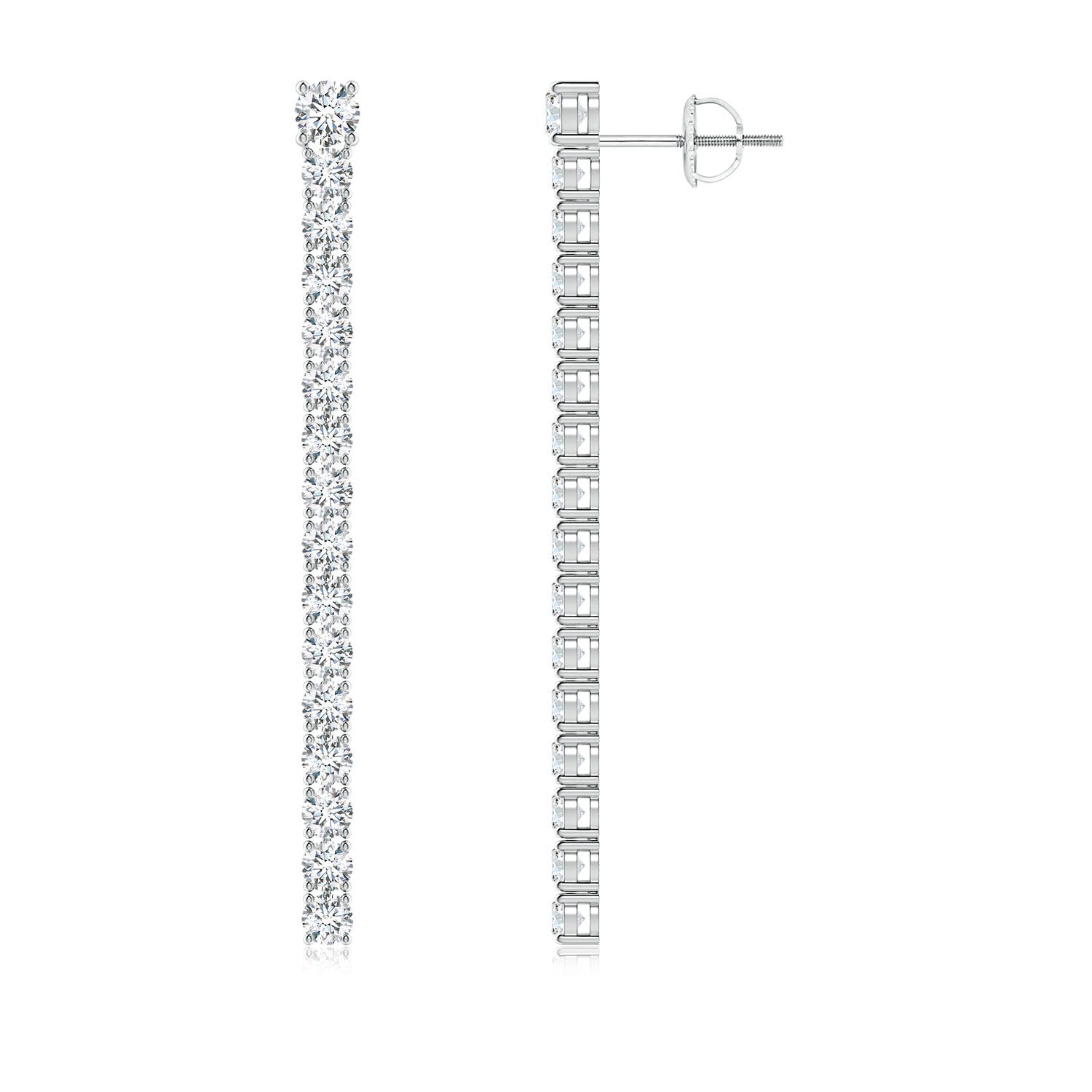 F-G, VS / 2.32 CT / 14 KT White Gold